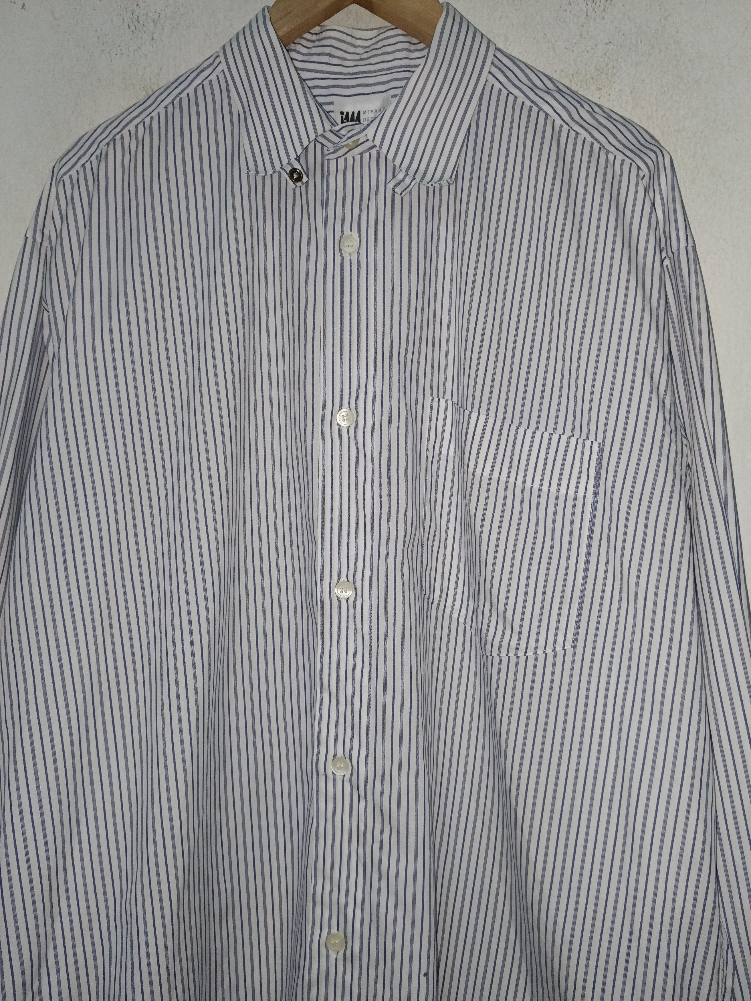 Issey Miyake × Japanese Brand Issey Miyake Studio Shirt Long Sleeve Size US L / EU 52-54 / 3 - 2 Thumbnail