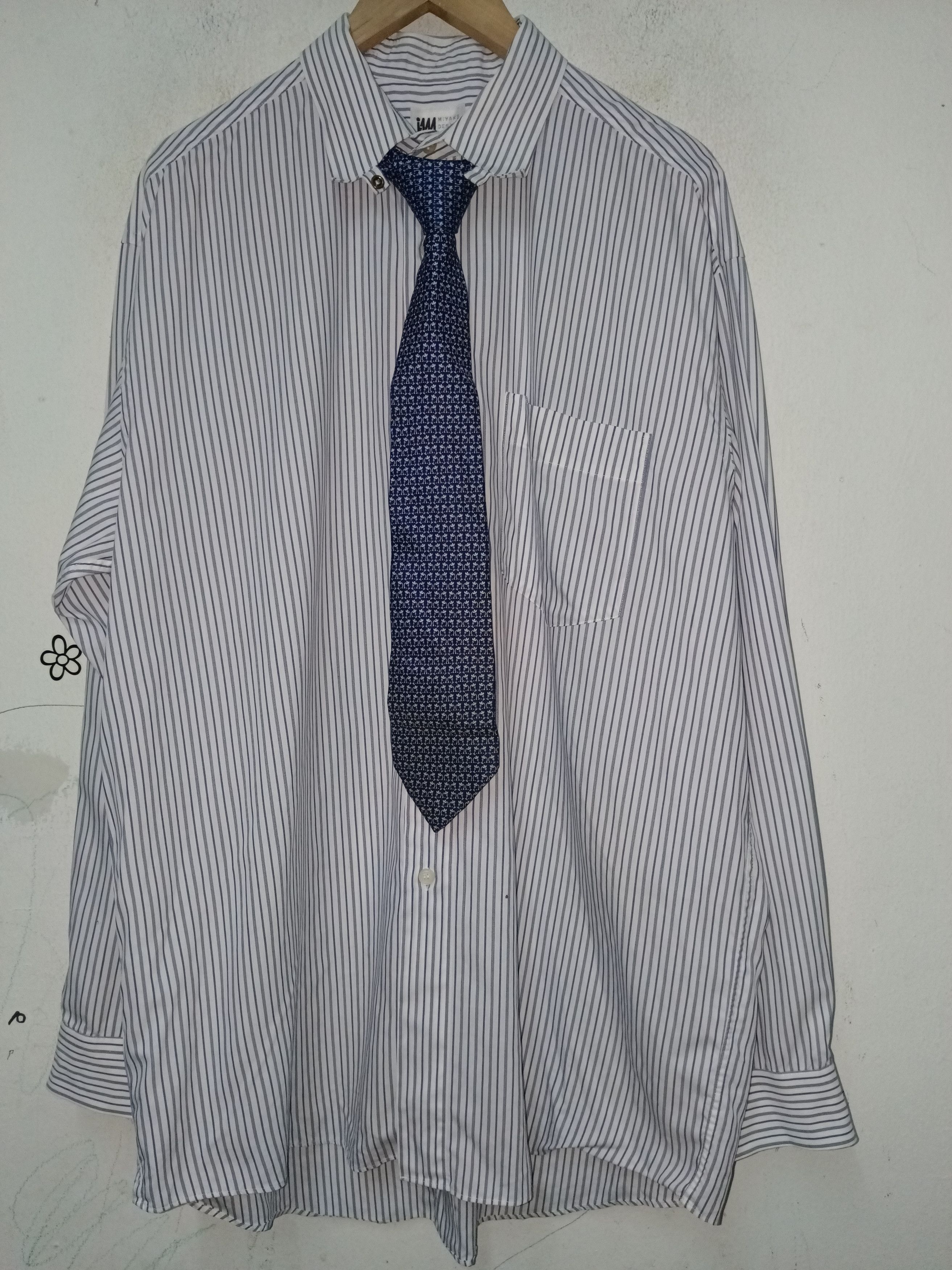 Issey Miyake × Japanese Brand Issey Miyake Studio Shirt Long Sleeve Size US L / EU 52-54 / 3 - 1 Thumbnail