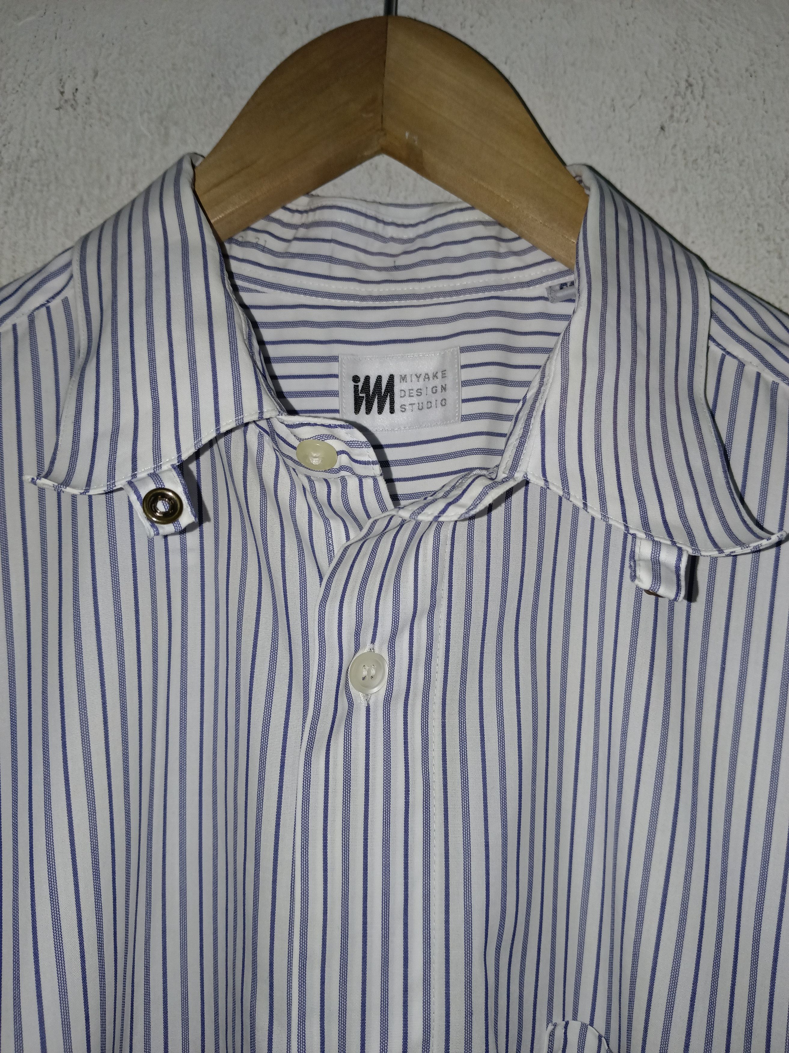Issey Miyake × Japanese Brand Issey Miyake Studio Shirt Long Sleeve Size US L / EU 52-54 / 3 - 3 Thumbnail