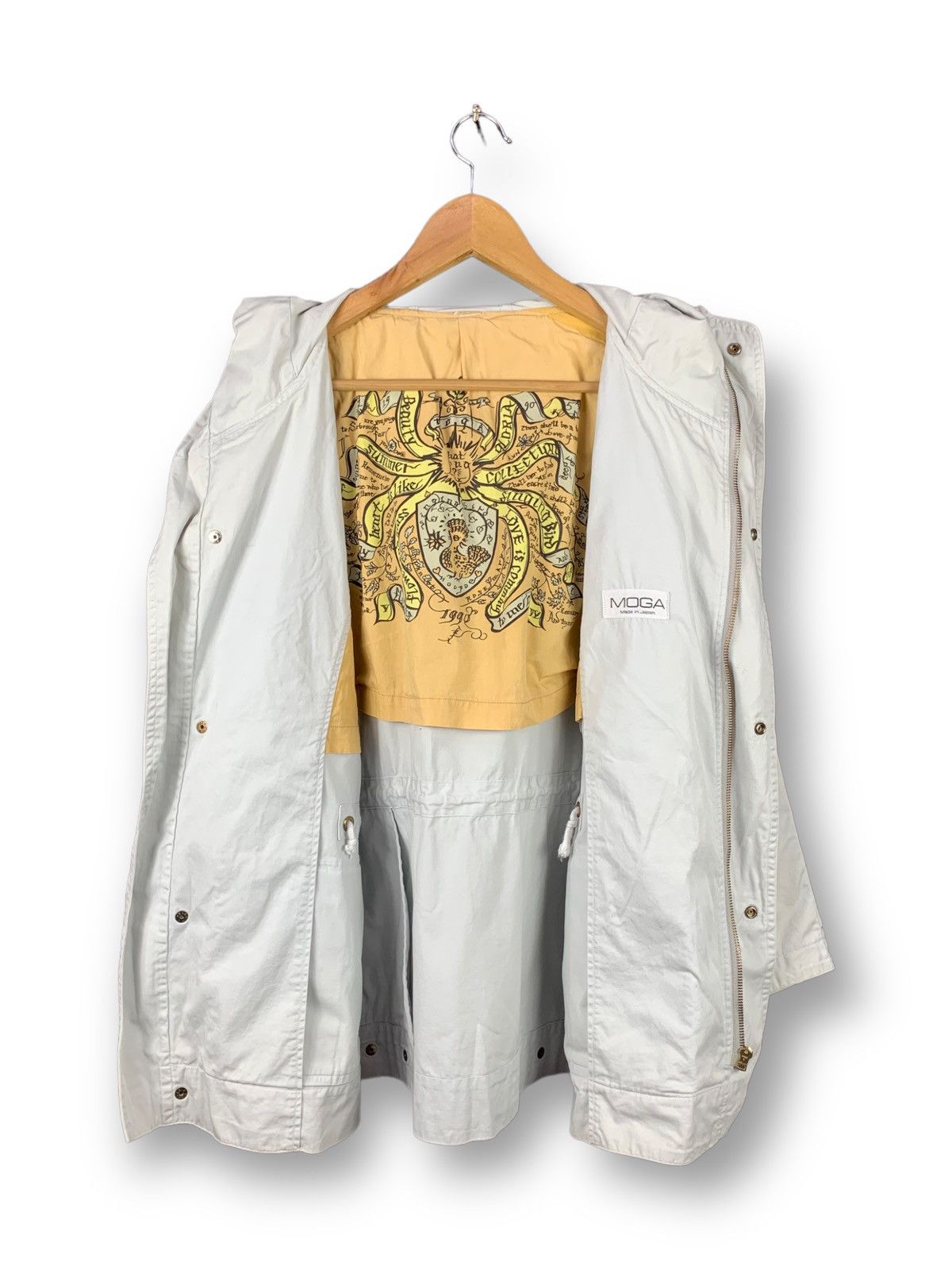 BIGI × Japanese Brand × Vintage Steals! Bigi Moga Light Parka Hooded Jacket Size US M / EU 48-50 / 2 - 2 Thumbnail