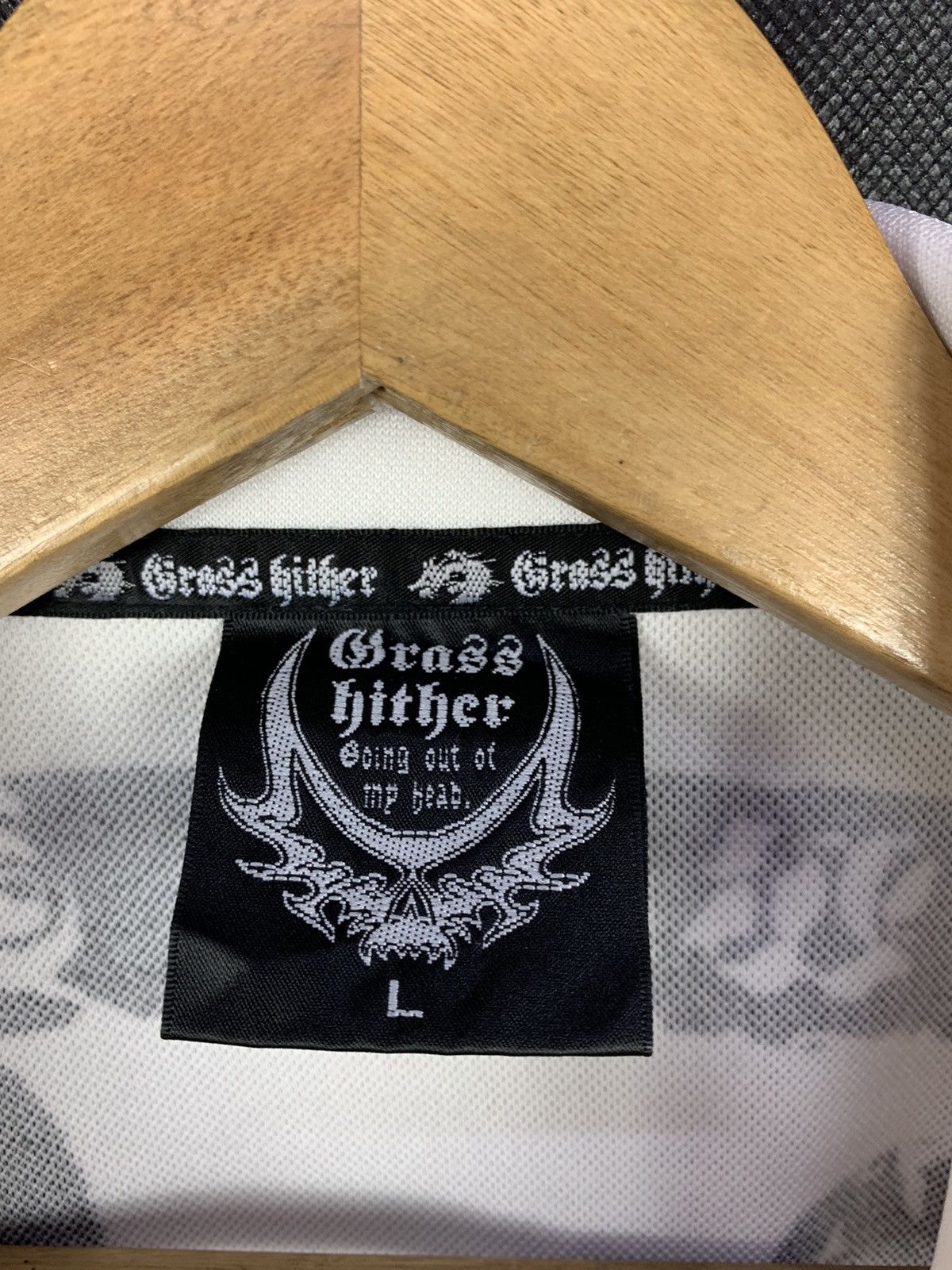 Japanese Brand Rare! Crass Hitler Skull Bones Track Top Jacket Size US L / EU 52-54 / 3 - 7 Thumbnail