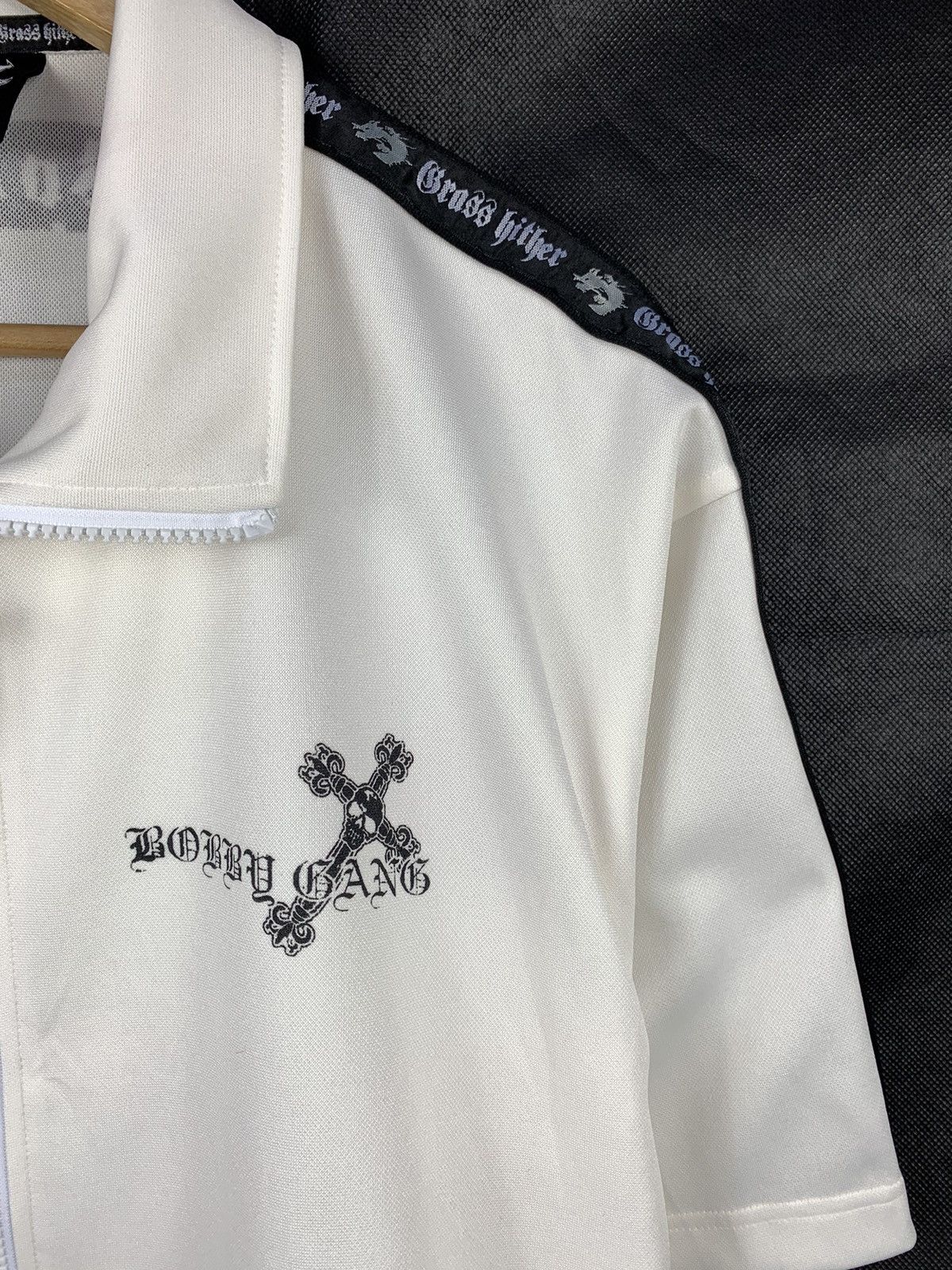 Japanese Brand Rare! Crass Hitler Skull Bones Track Top Jacket Size US L / EU 52-54 / 3 - 5 Thumbnail