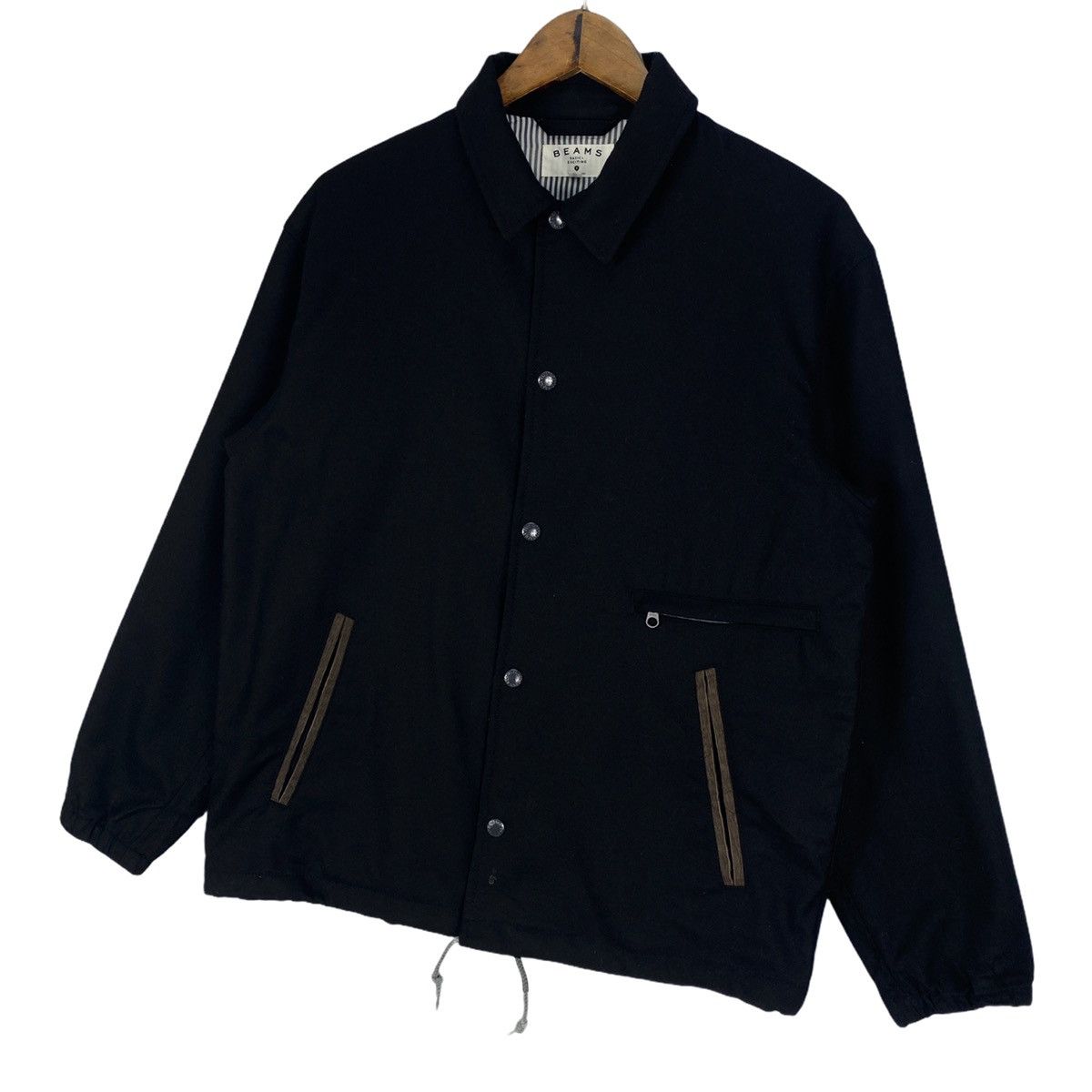 Beams Plus × Japanese Brand Beams Wool Blend Coach Jacket Size US S / EU 44-46 / 1 - 3 Thumbnail