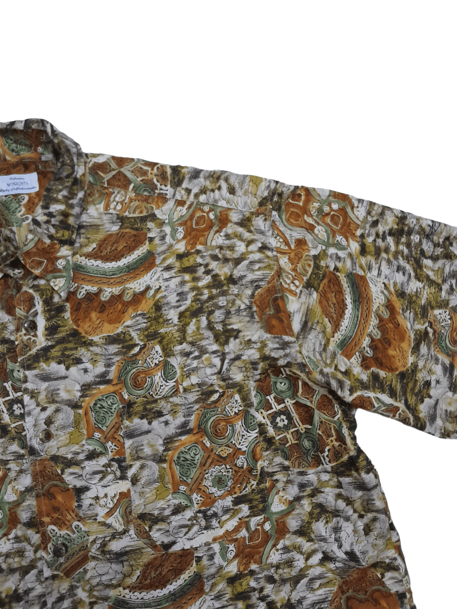 Designer × Japanese Brand W.Height Policy of Self-Determination Shirt Button (E734) Size US L / EU 52-54 / 3 - 2 Thumbnail