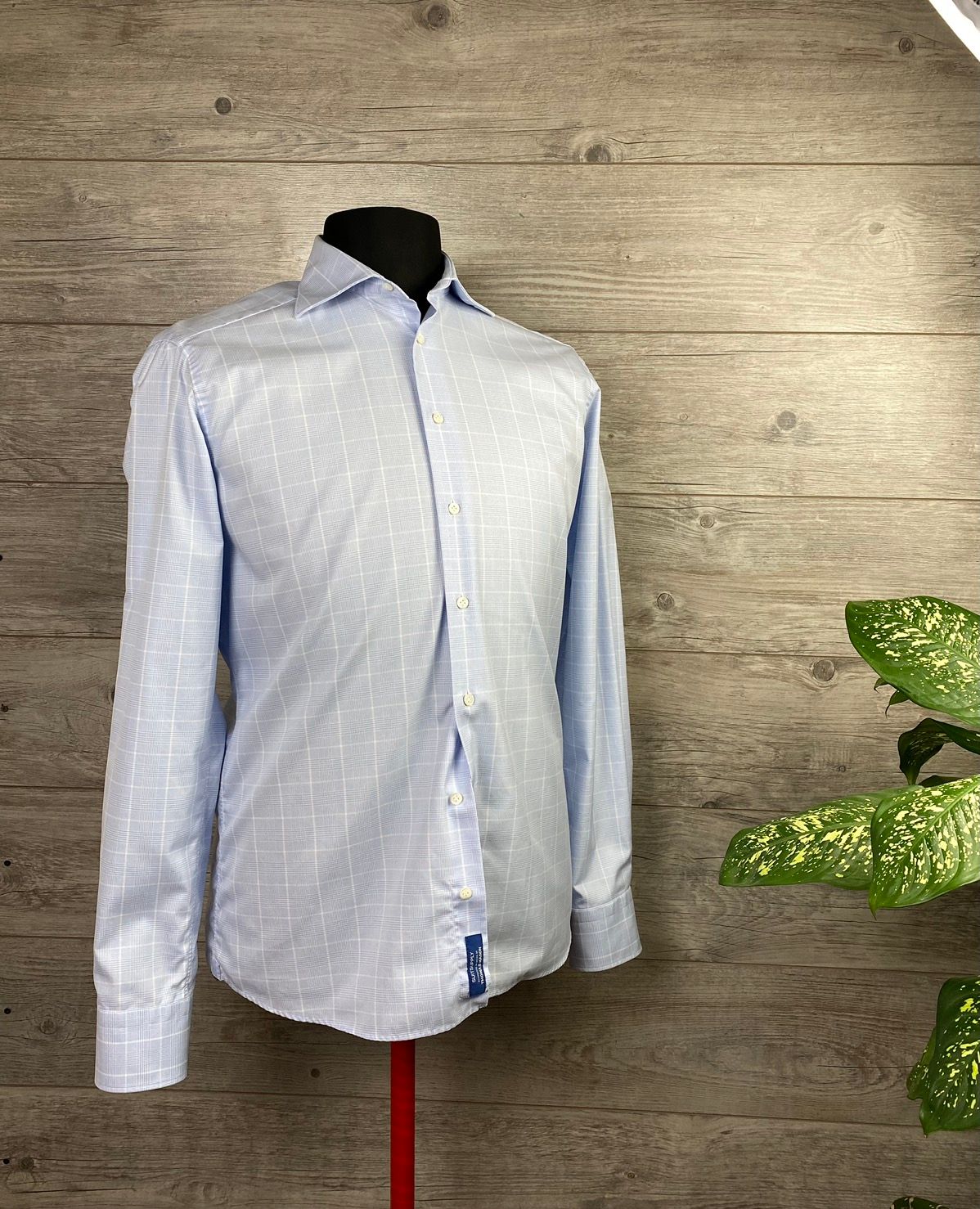 Pre-owned Suitsupply Suitsuppy Long Sleeve Luxury Shirt In Blue