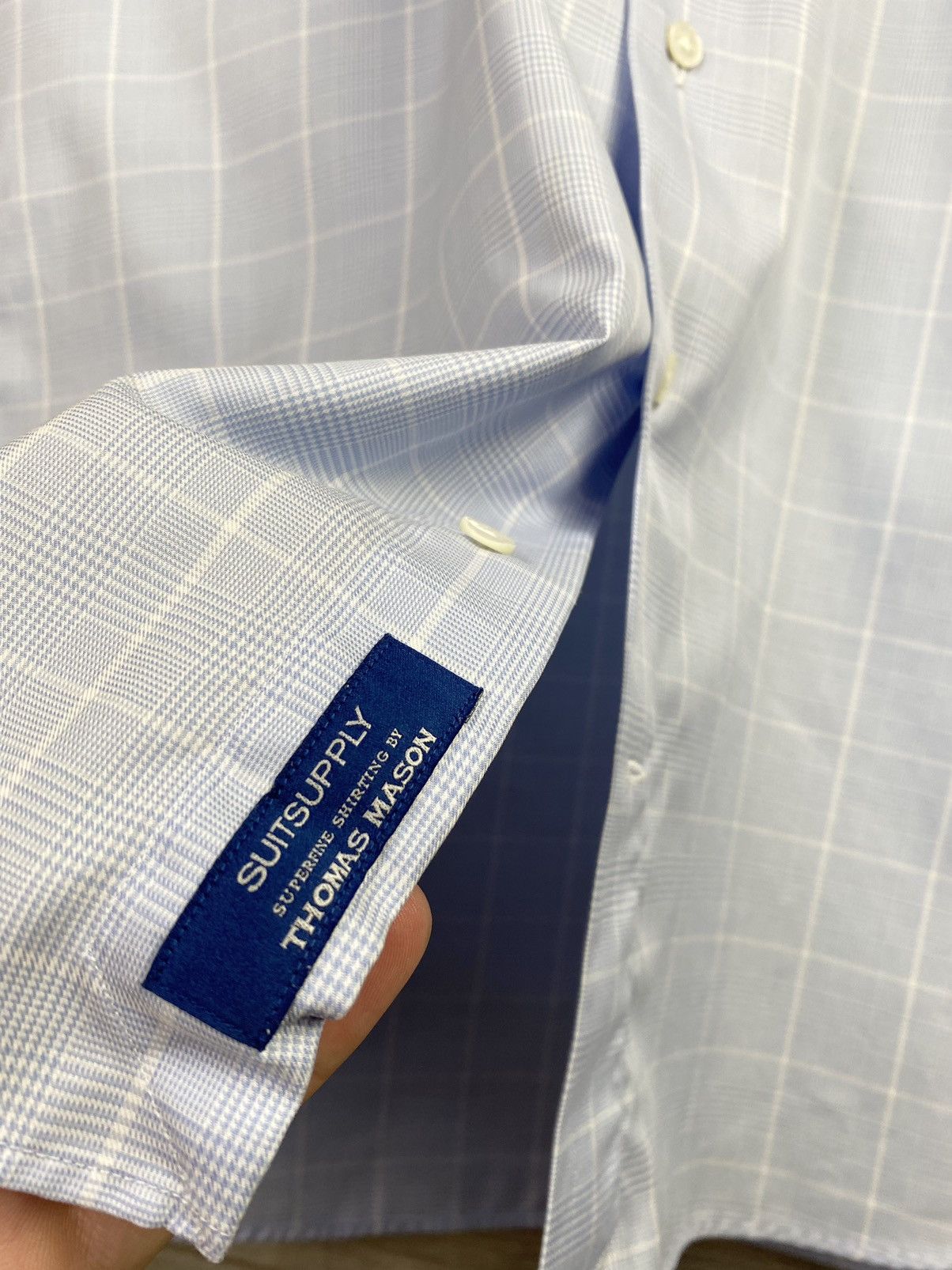 Suitsupply Suitsuppy Long Sleeve Luxury Shirt Size US M / EU 48-50 / 2 - 15 Thumbnail