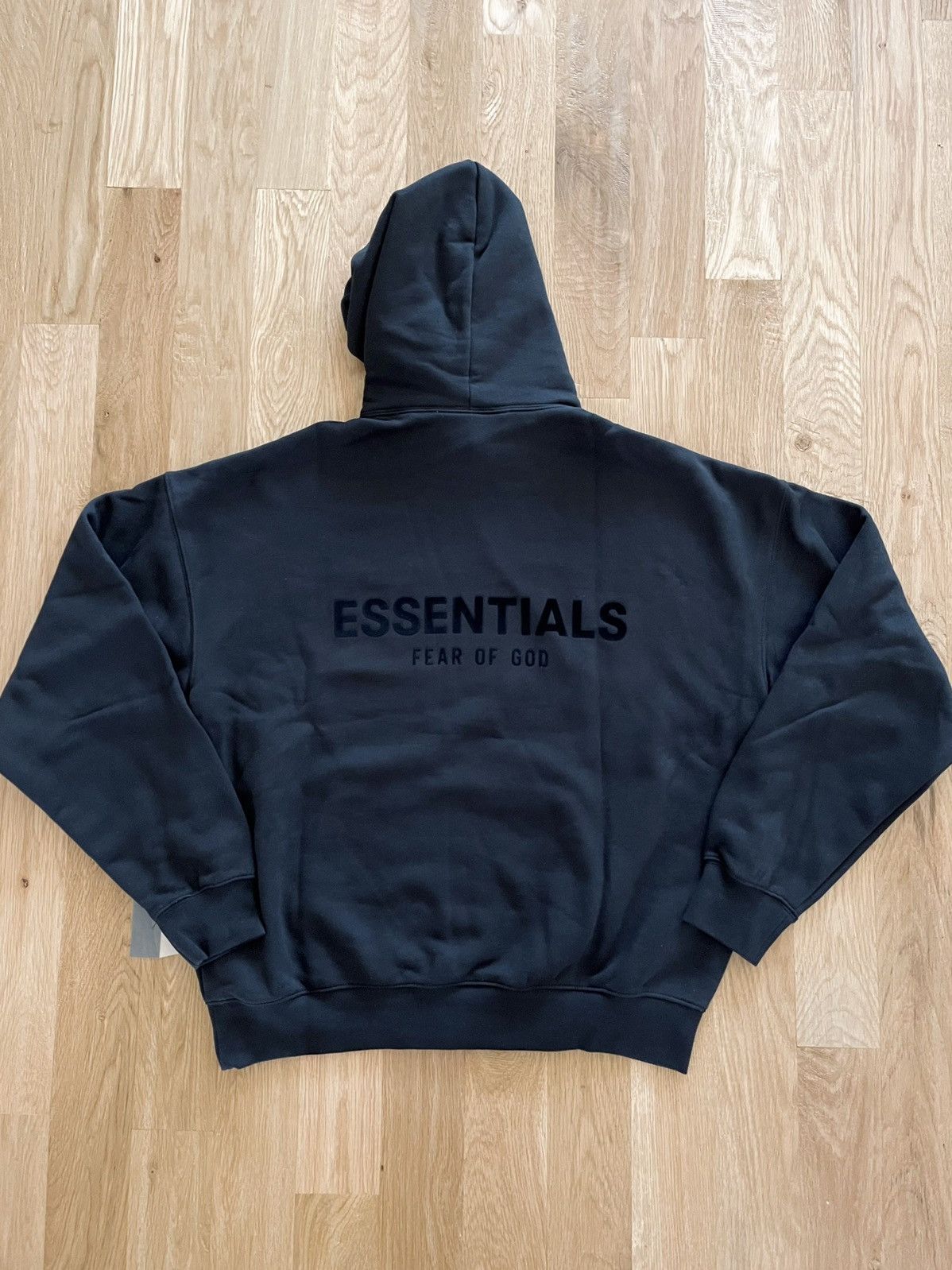 Fear of God Fear of God Essentials Hoodie Stretch Limo SS22 size XXS Grailed