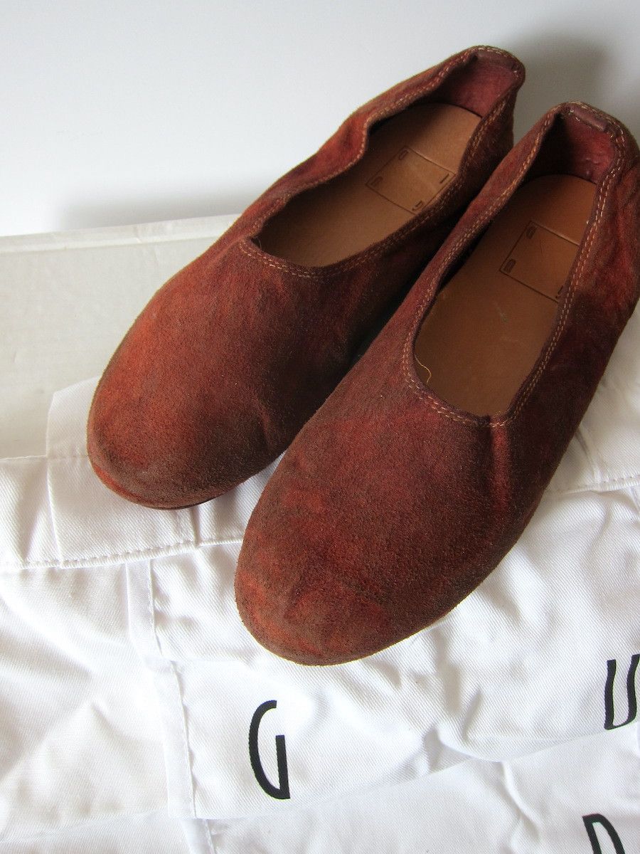 Guidi *NEW* 626 REVERSE KANGAROO BALLET FLATS Size US 6 / IT 36 - 2 Thumbnail