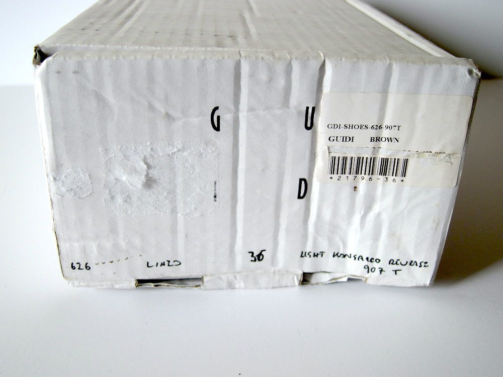 Guidi *NEW* 626 REVERSE KANGAROO BALLET FLATS Size US 6 / IT 36 - 5 Thumbnail