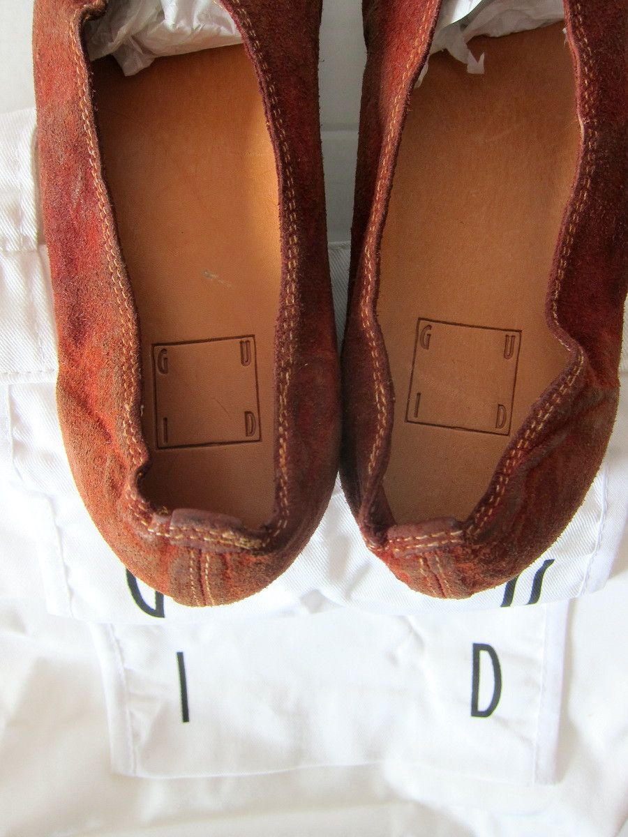 Guidi *NEW* 626 REVERSE KANGAROO BALLET FLATS Size US 6 / IT 36 - 3 Thumbnail