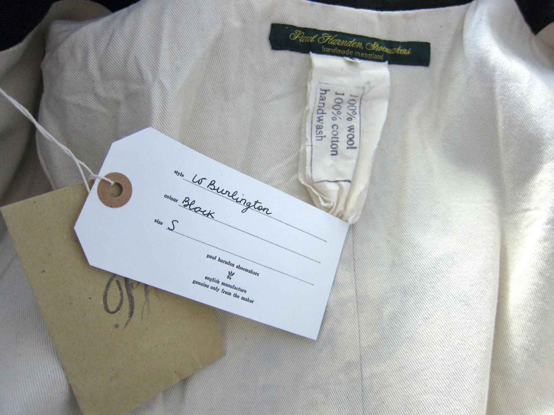 Paul Harnden Shoemakers *NEW* $4K LONG BURLINGTON WOOL COAT Size S / US 4 / IT 40 - 8 Thumbnail