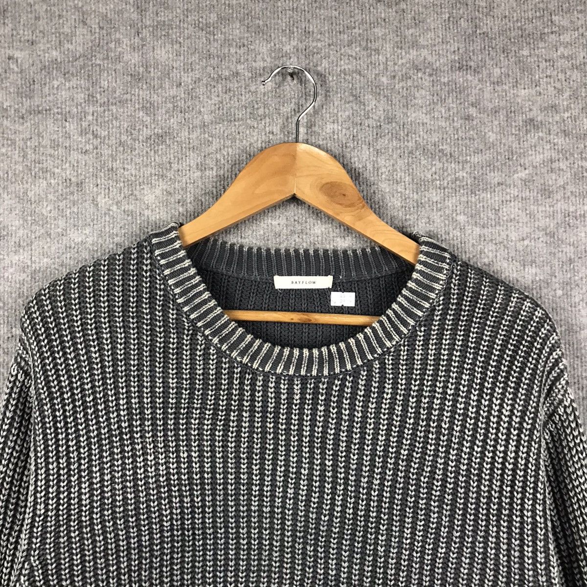 Aran Isles Knitwear × Japanese Brand Bayflow Japanese brand knitwear jacket inspired Kapital Size US L / EU 52-54 / 3 - 2 Thumbnail