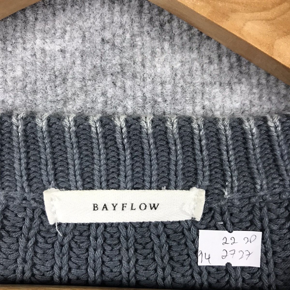 Aran Isles Knitwear × Japanese Brand Bayflow Japanese brand knitwear jacket inspired Kapital Size US L / EU 52-54 / 3 - 7 Thumbnail