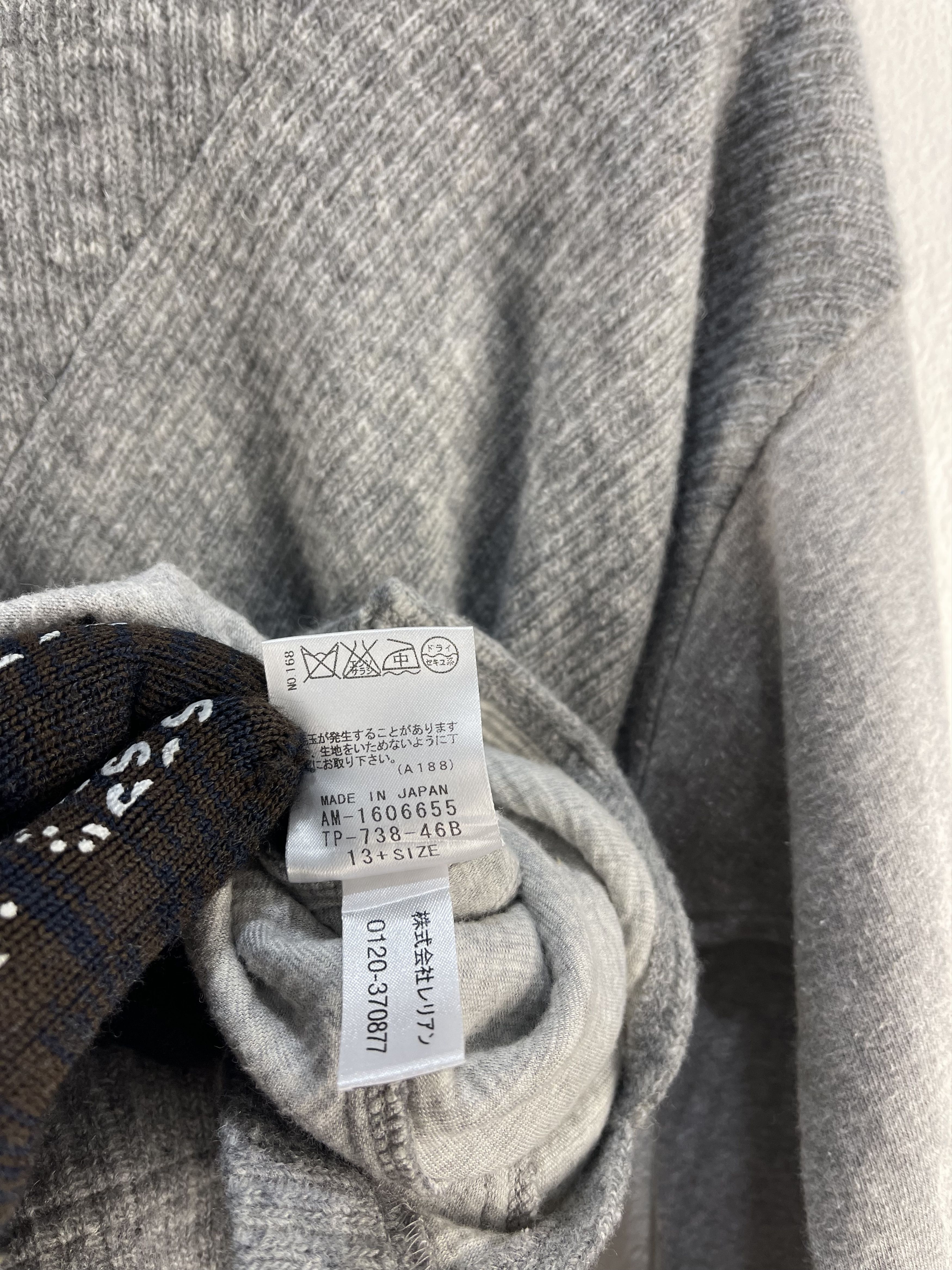 Balmain Vintage Balmain Paris Japan Asymmetric Patchwork Knit Top Size US M / EU 48-50 / 2 - 11 Thumbnail