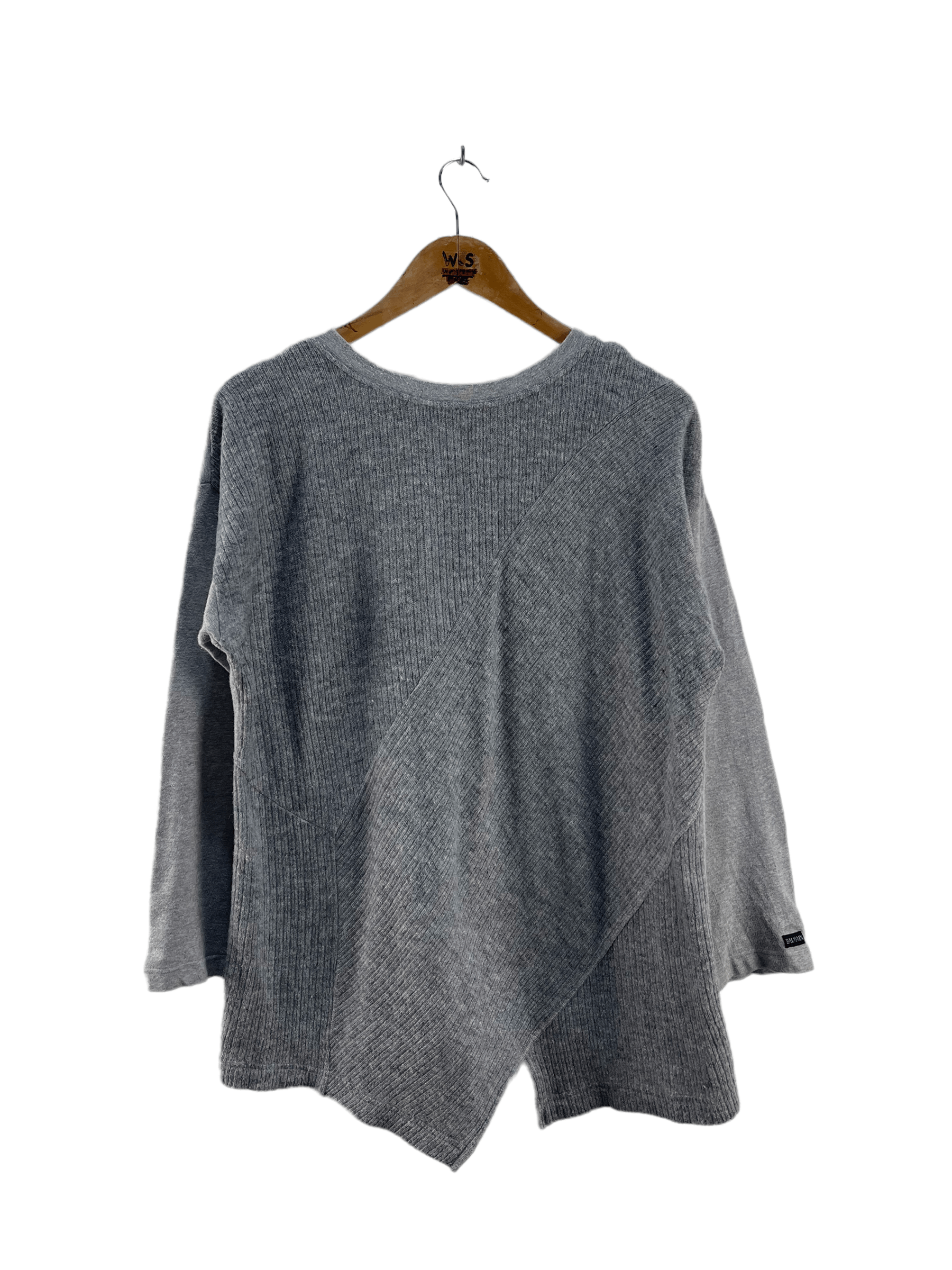 Balmain Vintage Balmain Paris Japan Asymmetric Patchwork Knit Top Size US M / EU 48-50 / 2 - 1 Thumbnail