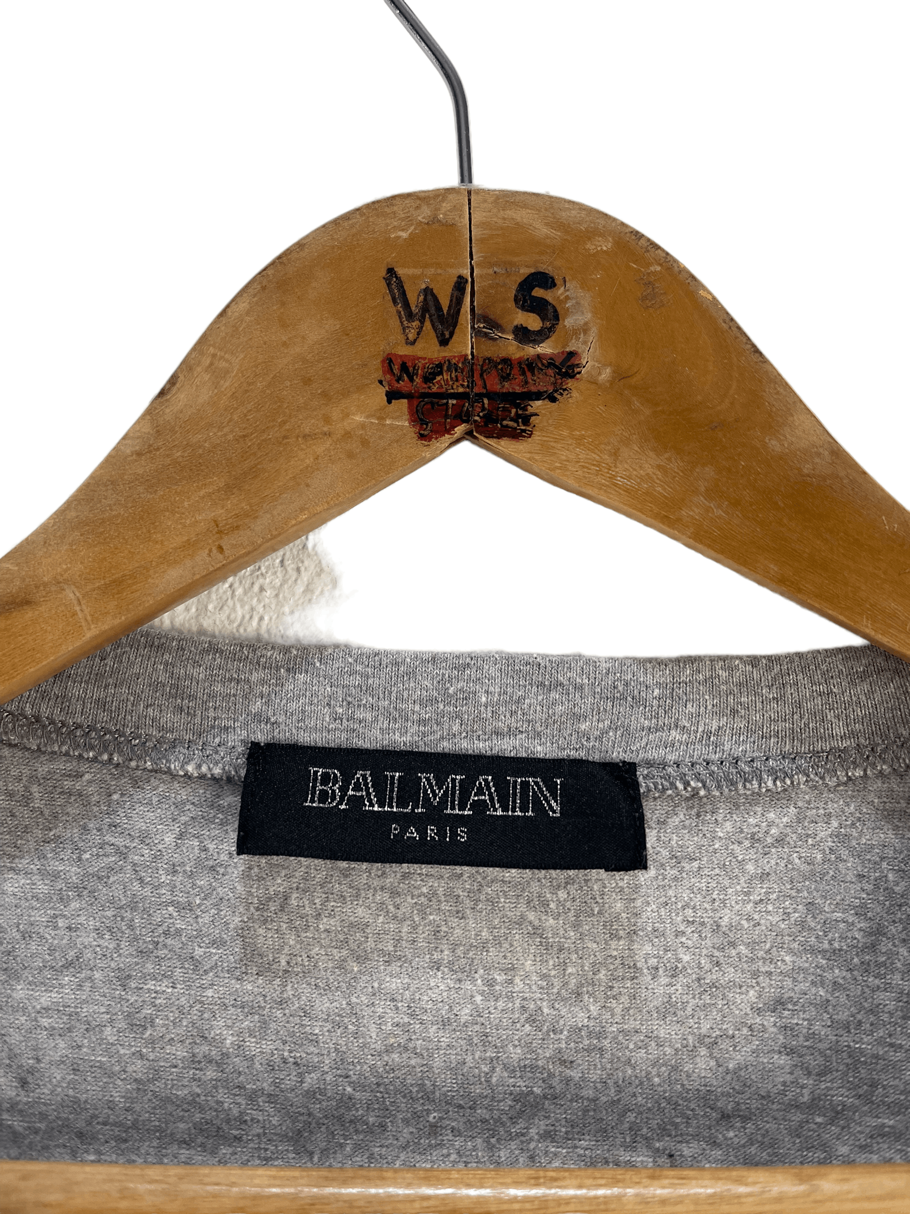 Balmain Vintage Balmain Paris Japan Asymmetric Patchwork Knit Top Size US M / EU 48-50 / 2 - 8 Thumbnail