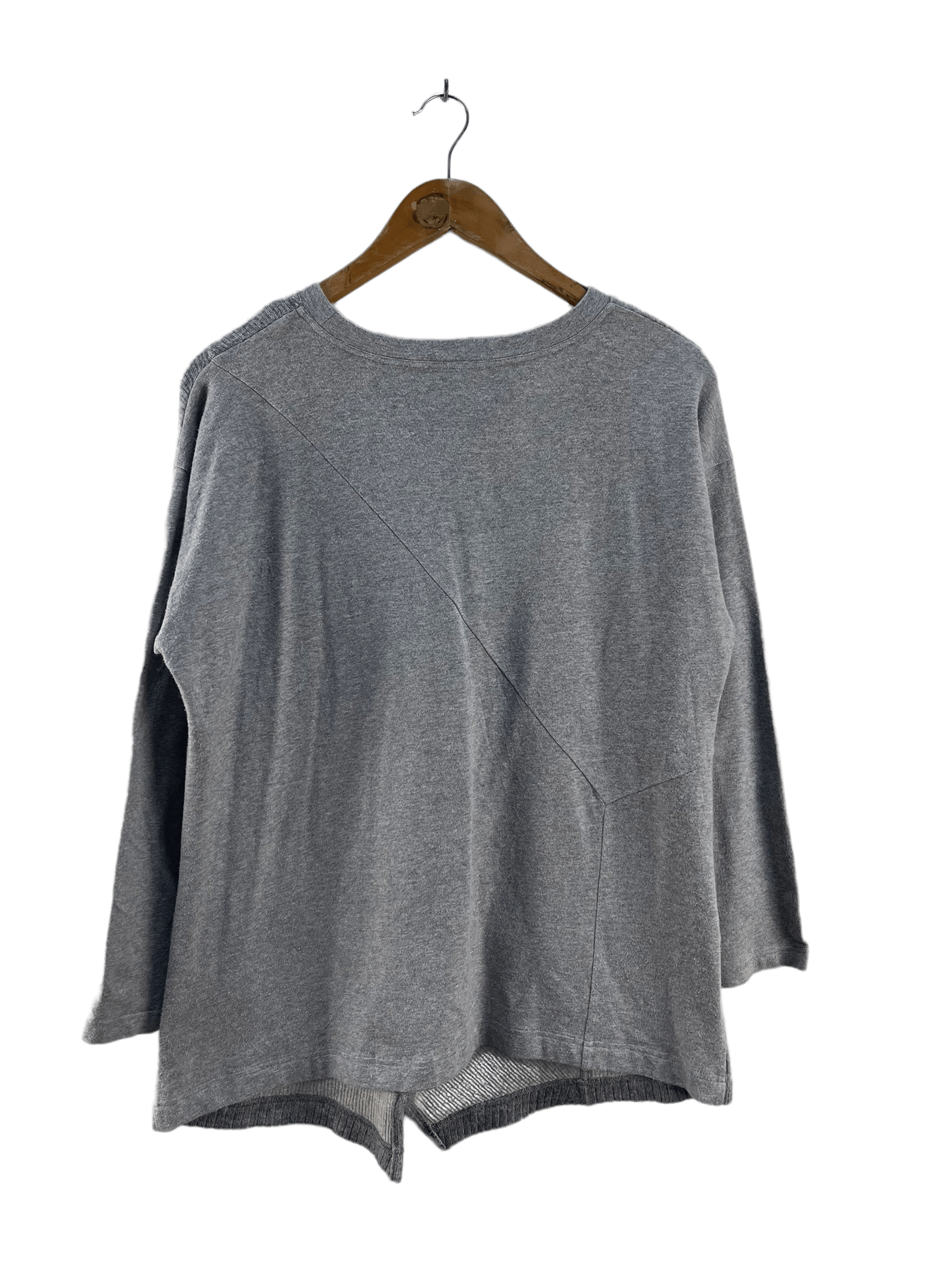 Balmain Vintage Balmain Paris Japan Asymmetric Patchwork Knit Top Size US M / EU 48-50 / 2 - 2 Thumbnail