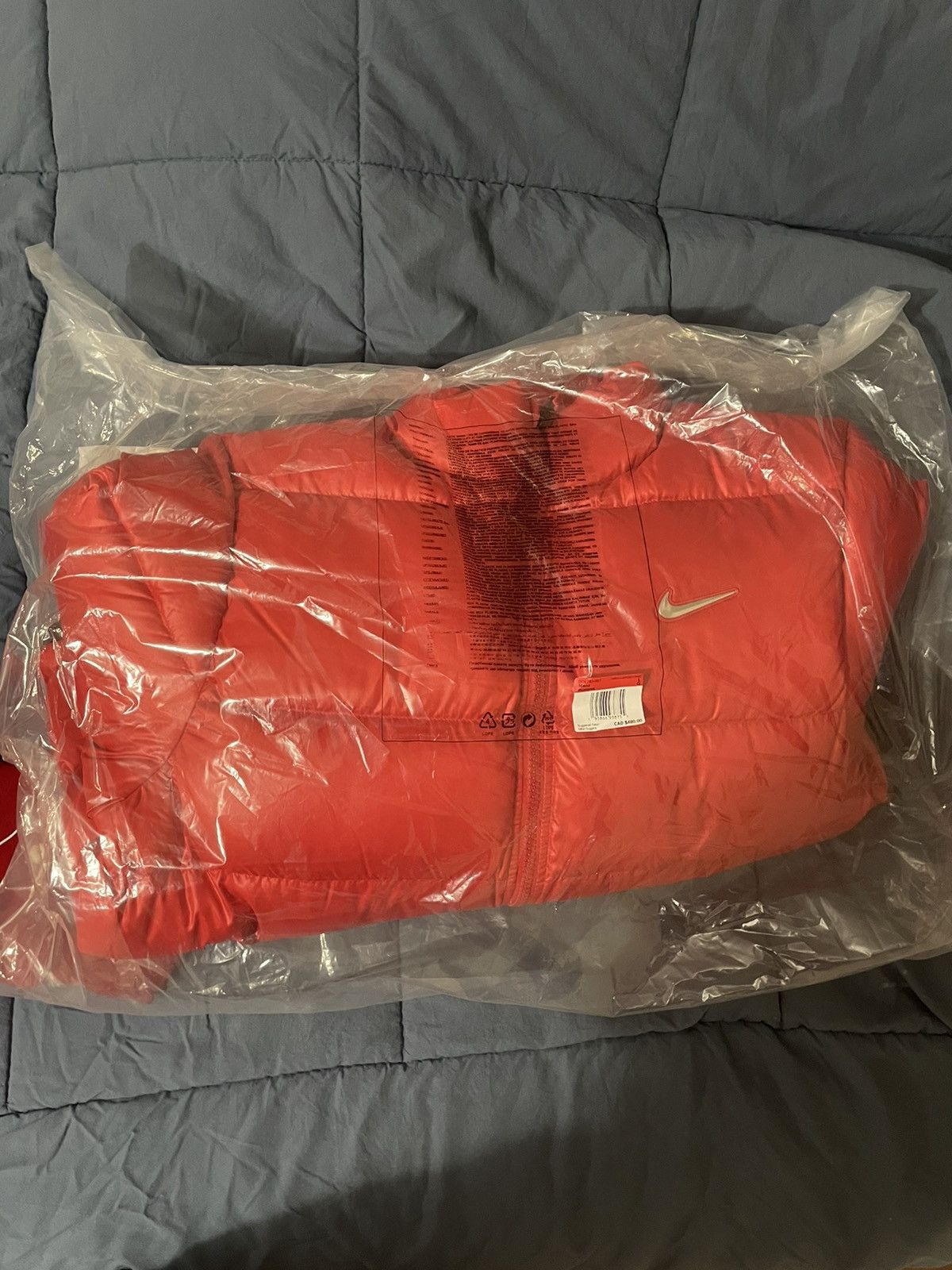 Drake × Nike Nocta Red Puffer sz L Same Day Ship | Grailed