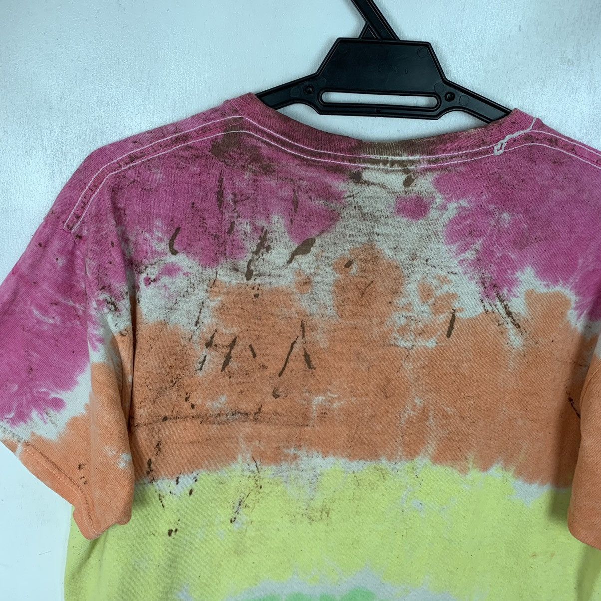 Band Tees × Liquid Blue Woodstock Tie Dye Distress Tshirt Size US M / EU 48-50 / 2 - 7 Thumbnail