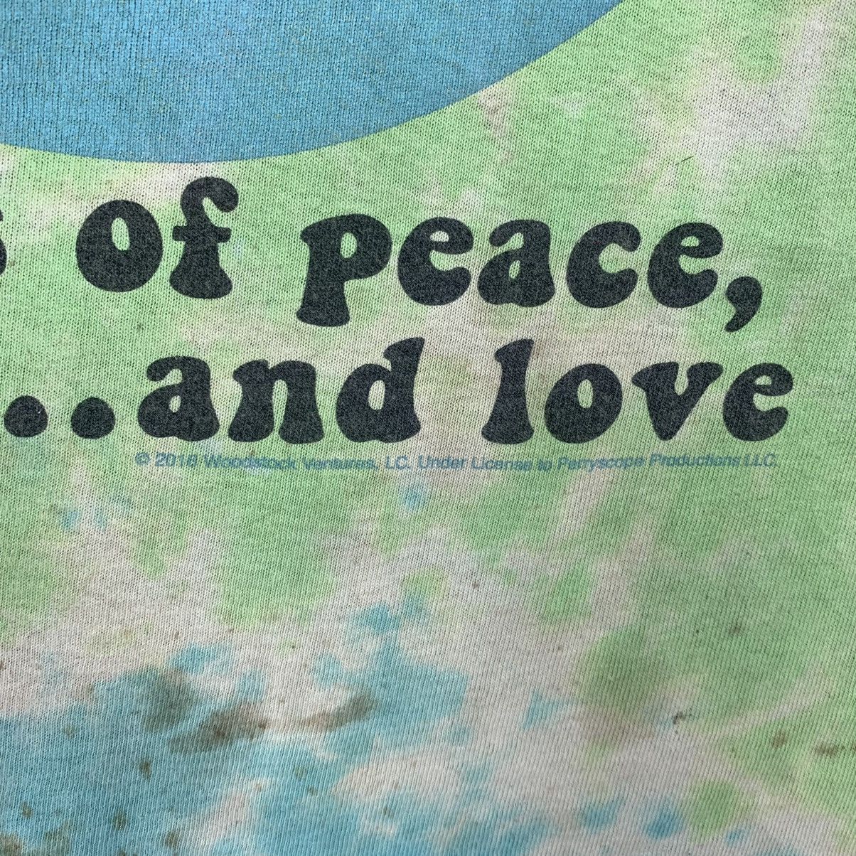 Band Tees × Liquid Blue Woodstock Tie Dye Distress Tshirt Size US M / EU 48-50 / 2 - 2 Thumbnail