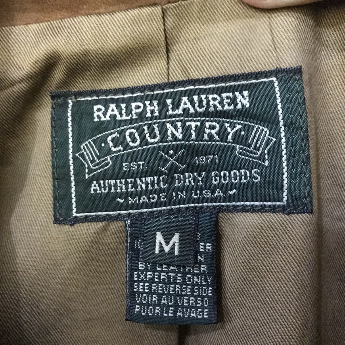 Ralph Lauren Ralph Lauren Country Leather Jacket Size US M / EU 48-50 / 2 - 7 Thumbnail