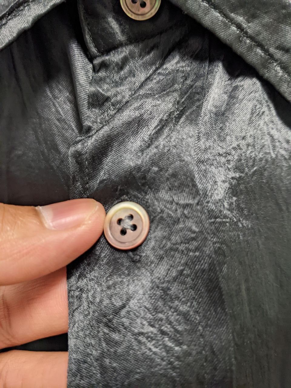 90s ARCHIVE PAUL SMITH RUNAWAY BLACK BUTTON UP SHIRT
