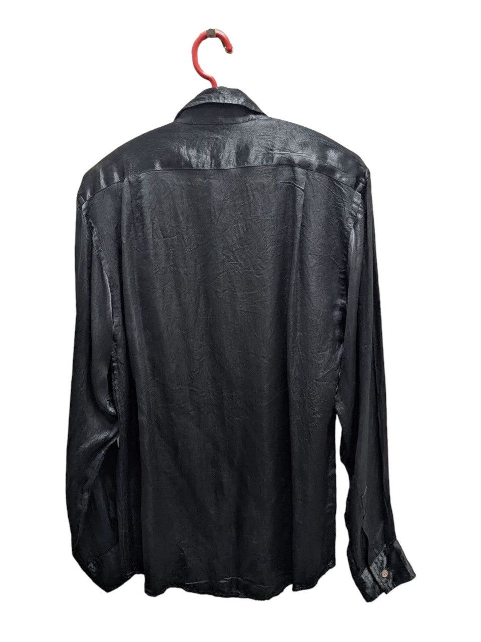 90s ARCHIVE PAUL SMITH RUNAWAY BLACK BUTTON UP SHIRT