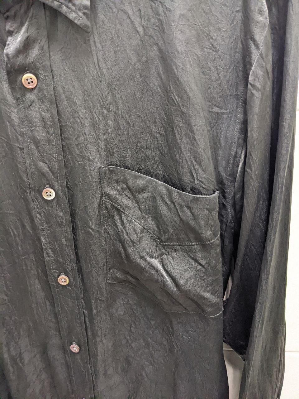 90s ARCHIVE PAUL SMITH RUNAWAY BLACK BUTTON UP SHIRT