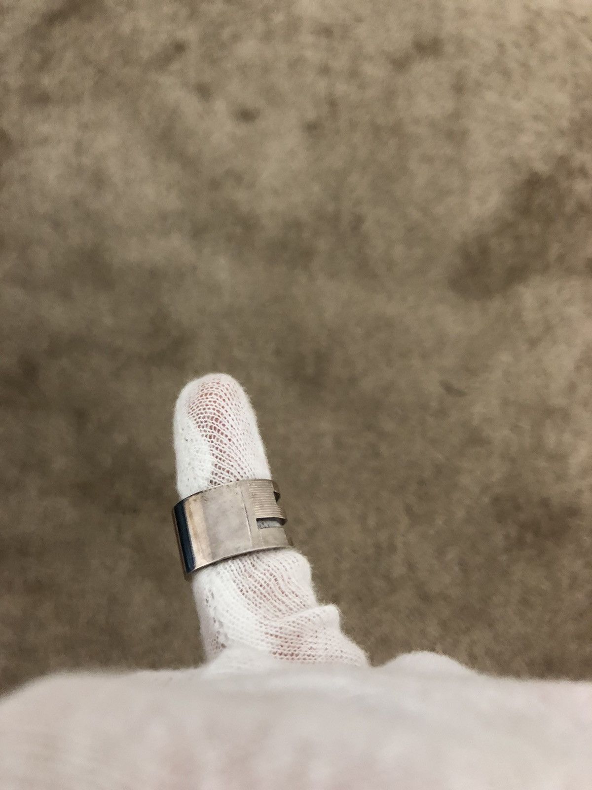 Gucci Gucci .925 silver G ring size IT 9 Size ONE SIZE - 3 Thumbnail