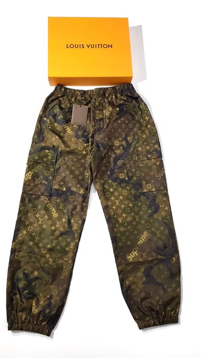 Louis Vuitton MONOGRAM Classic Jogging sweat pants camouflage