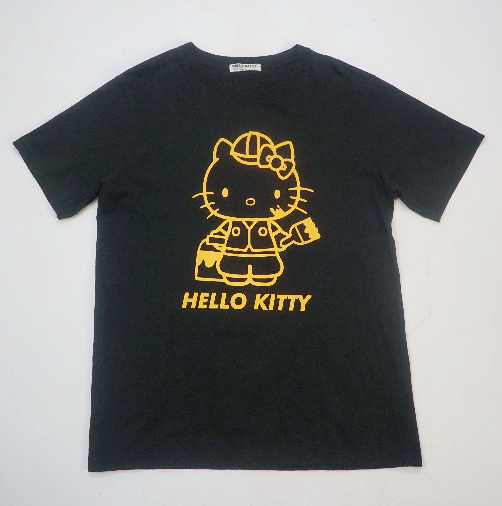 Anime × Cartoon Network × Japanese Brand HELLO KITTY Graphic T-shirt Size L / US 10 / IT 46 - 1 Thumbnail