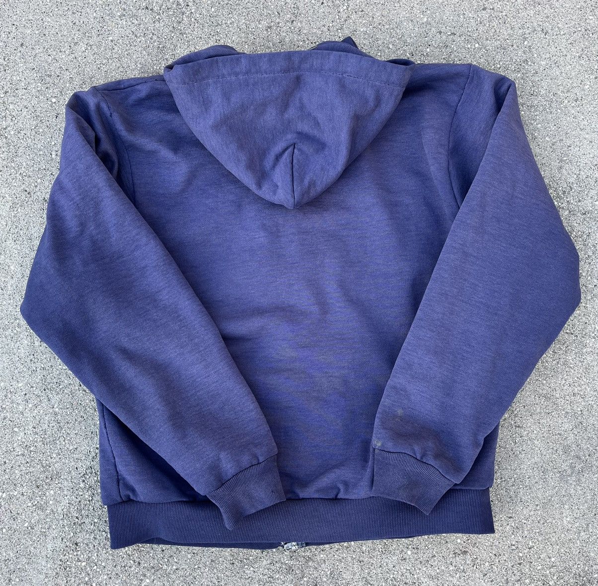 Carhartt Vintage Carhartt Hoodie Thrashed Sun Fade Distressed Zip Up Size US L / EU 52-54 / 3 - 3 Thumbnail