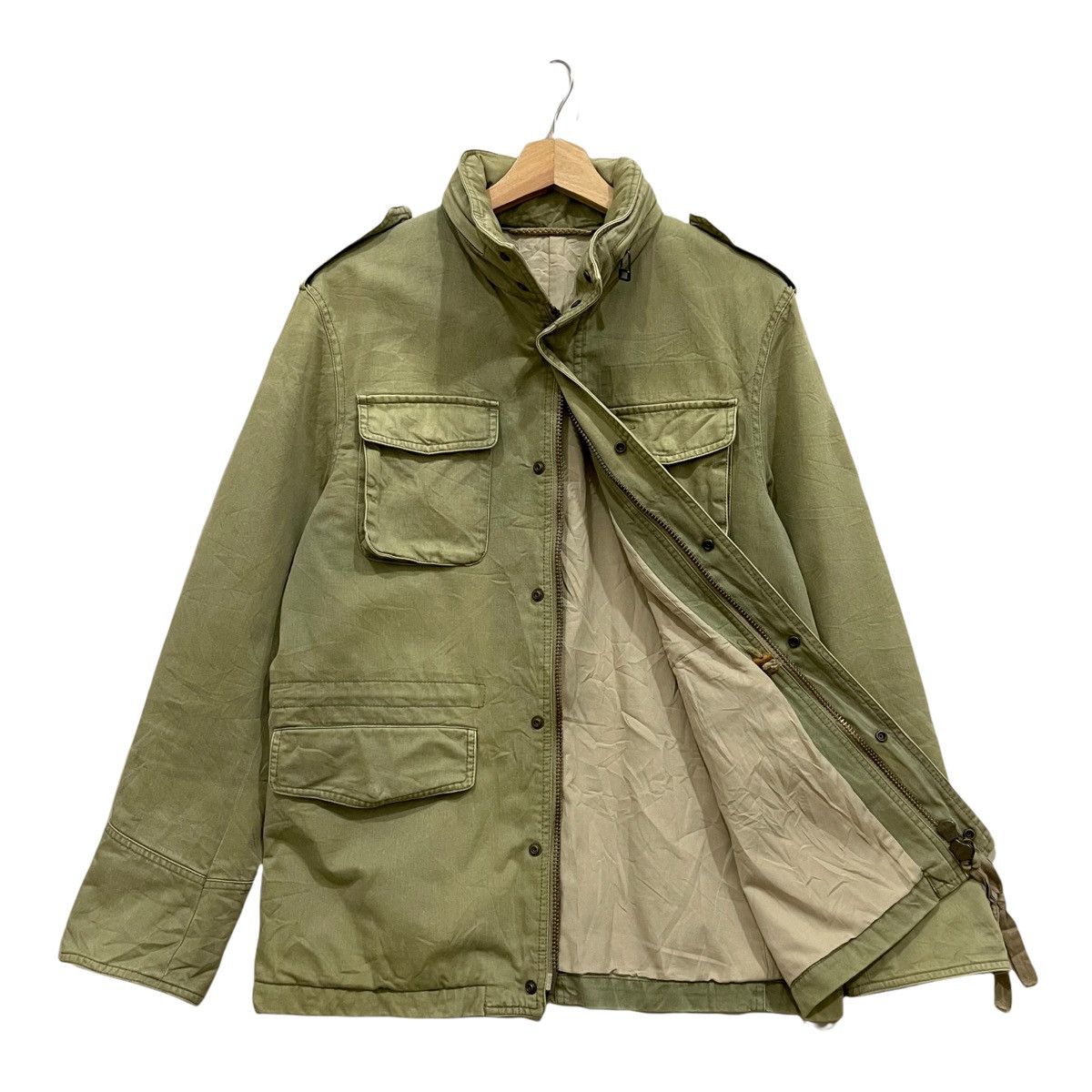 Japanese Brand × Takeo Kikuchi Vintage Takeo Kikuchi Military Style Jacket Size US M / EU 48-50 / 2 - 2 Thumbnail