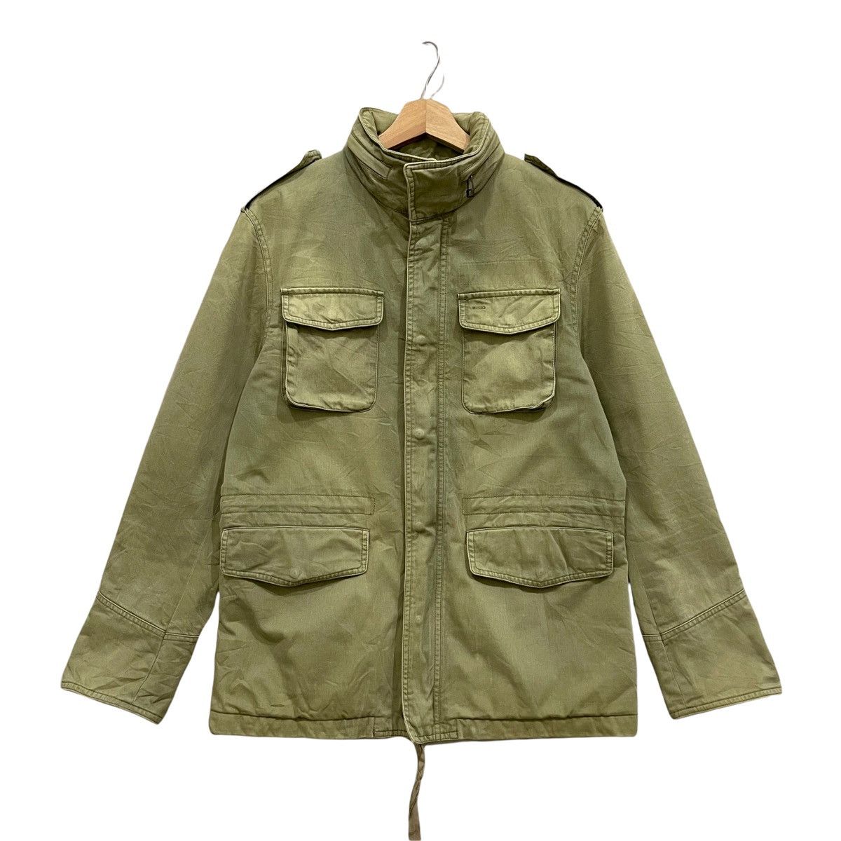 Japanese Brand × Takeo Kikuchi Vintage Takeo Kikuchi Military Style Jacket Size US M / EU 48-50 / 2 - 1 Thumbnail