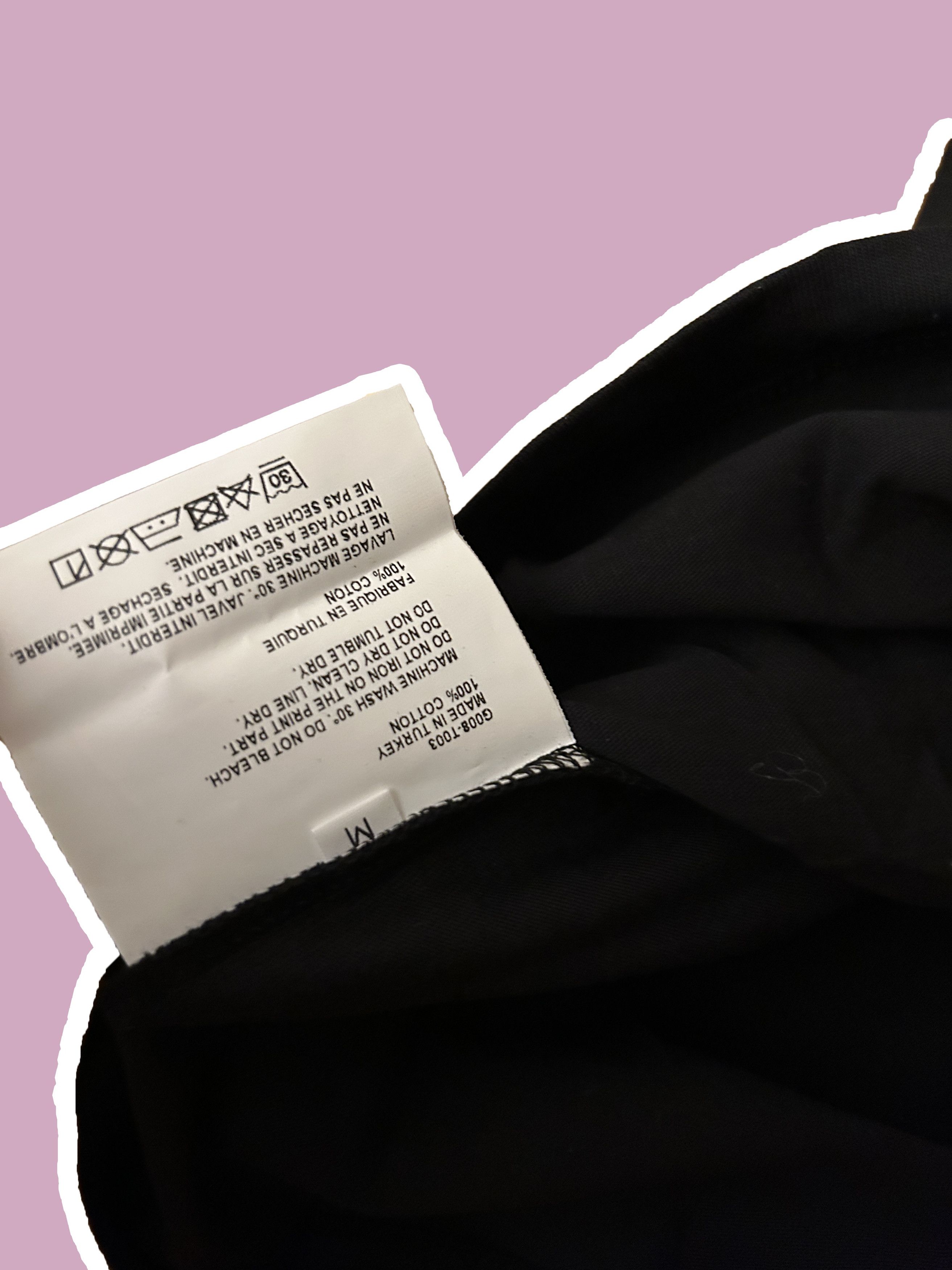 Gosha Rubchinskiy Gosha Rubchinskiy 1984 Logo T-shirt Tee BLACK TEXT Size US M / EU 48-50 / 2 - 2 Thumbnail