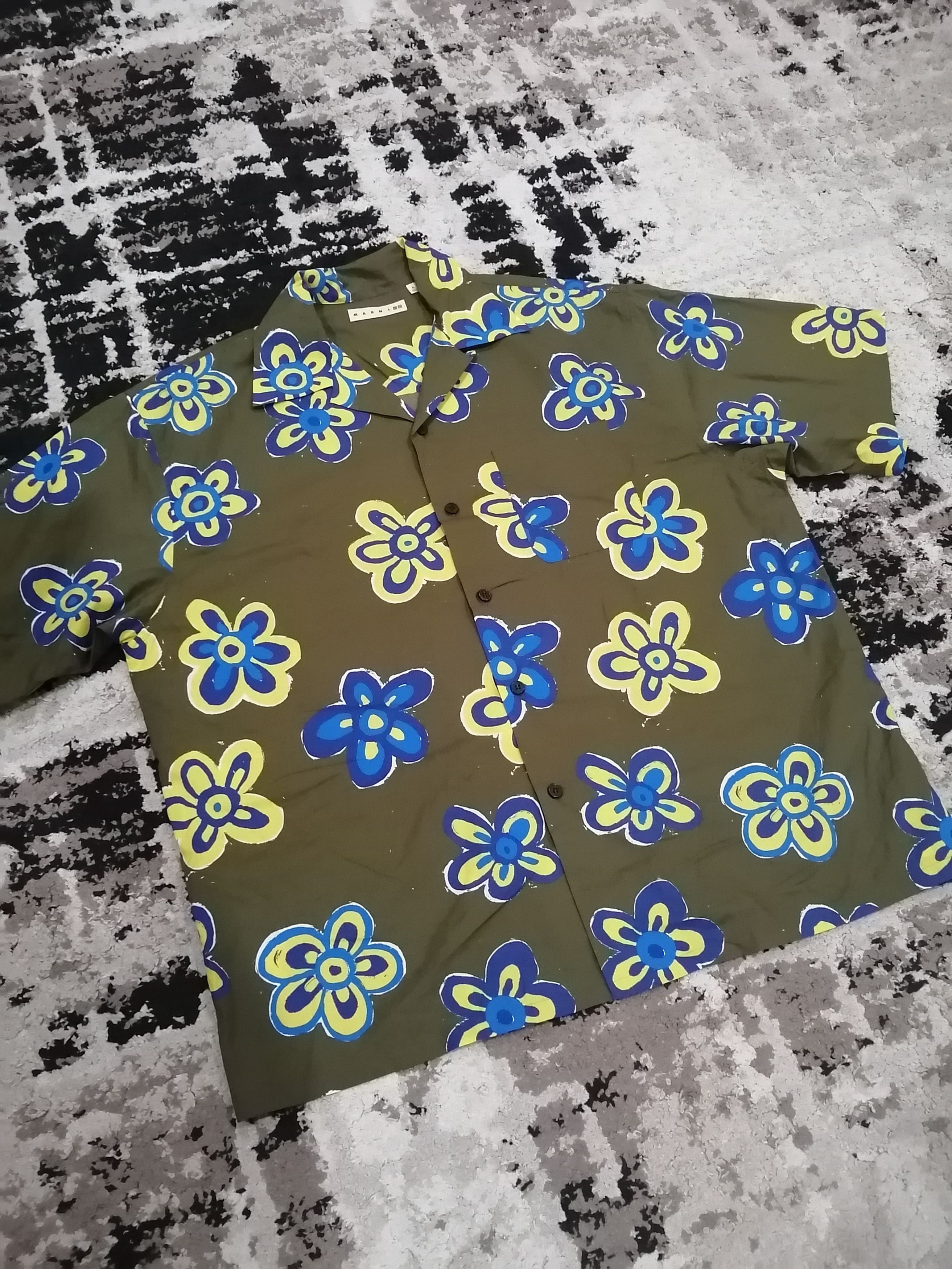 Marni × Uniqlo Steal🔥Marni X Uniqlo Hawaiian Shirt Size US XL / EU 56 / 4 - 11 Thumbnail