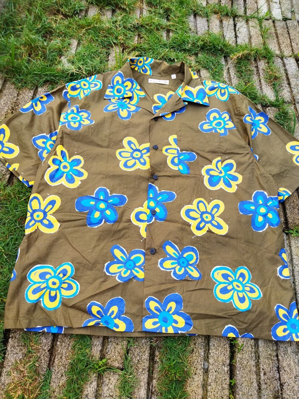 Marni × Uniqlo Steal🔥Marni X Uniqlo Hawaiian Shirt Size US XL / EU 56 / 4 - 4 Thumbnail