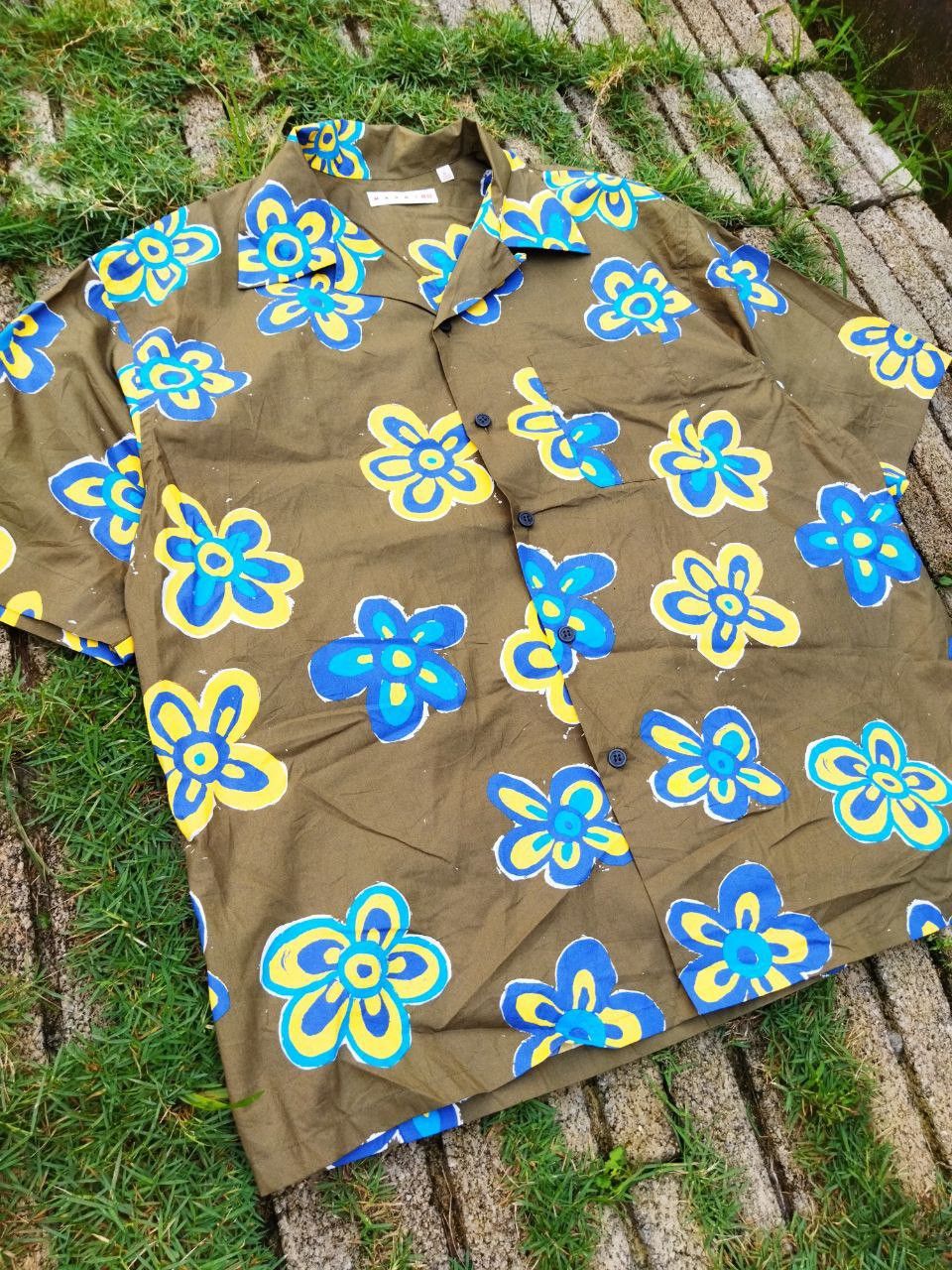 Marni × Uniqlo Steal🔥Marni X Uniqlo Hawaiian Shirt Size US XL / EU 56 / 4 - 3 Thumbnail
