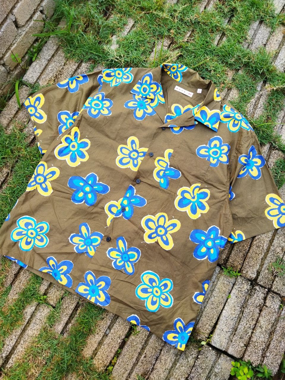 Marni × Uniqlo Steal🔥Marni X Uniqlo Hawaiian Shirt Size US XL / EU 56 / 4 - 2 Thumbnail