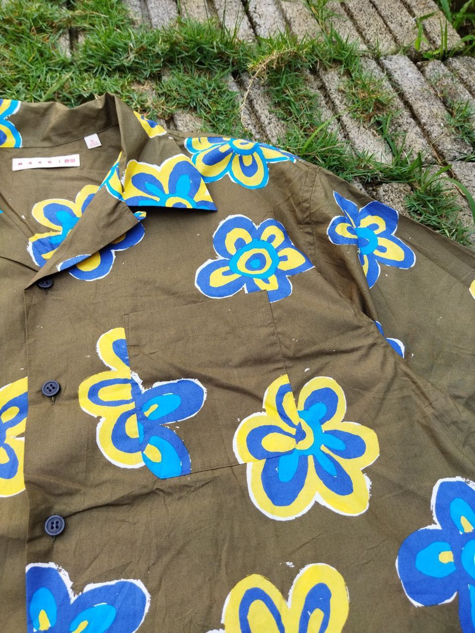 Marni × Uniqlo Steal🔥Marni X Uniqlo Hawaiian Shirt Size US XL / EU 56 / 4 - 6 Thumbnail