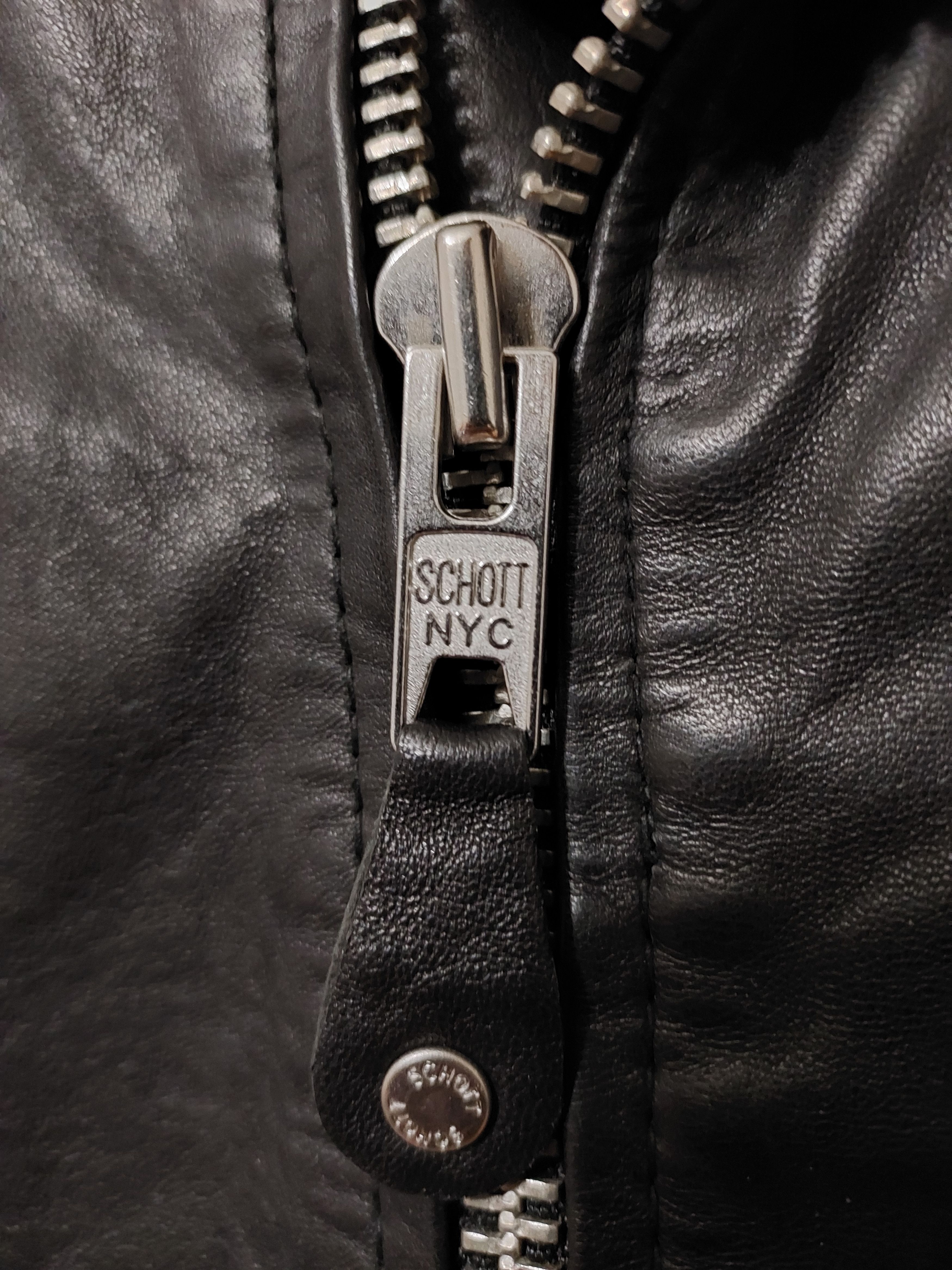 Schott Brand new Schott Ramones leather jacket black woman Size XL / US 12-14 / IT 48-50 - 4 Thumbnail