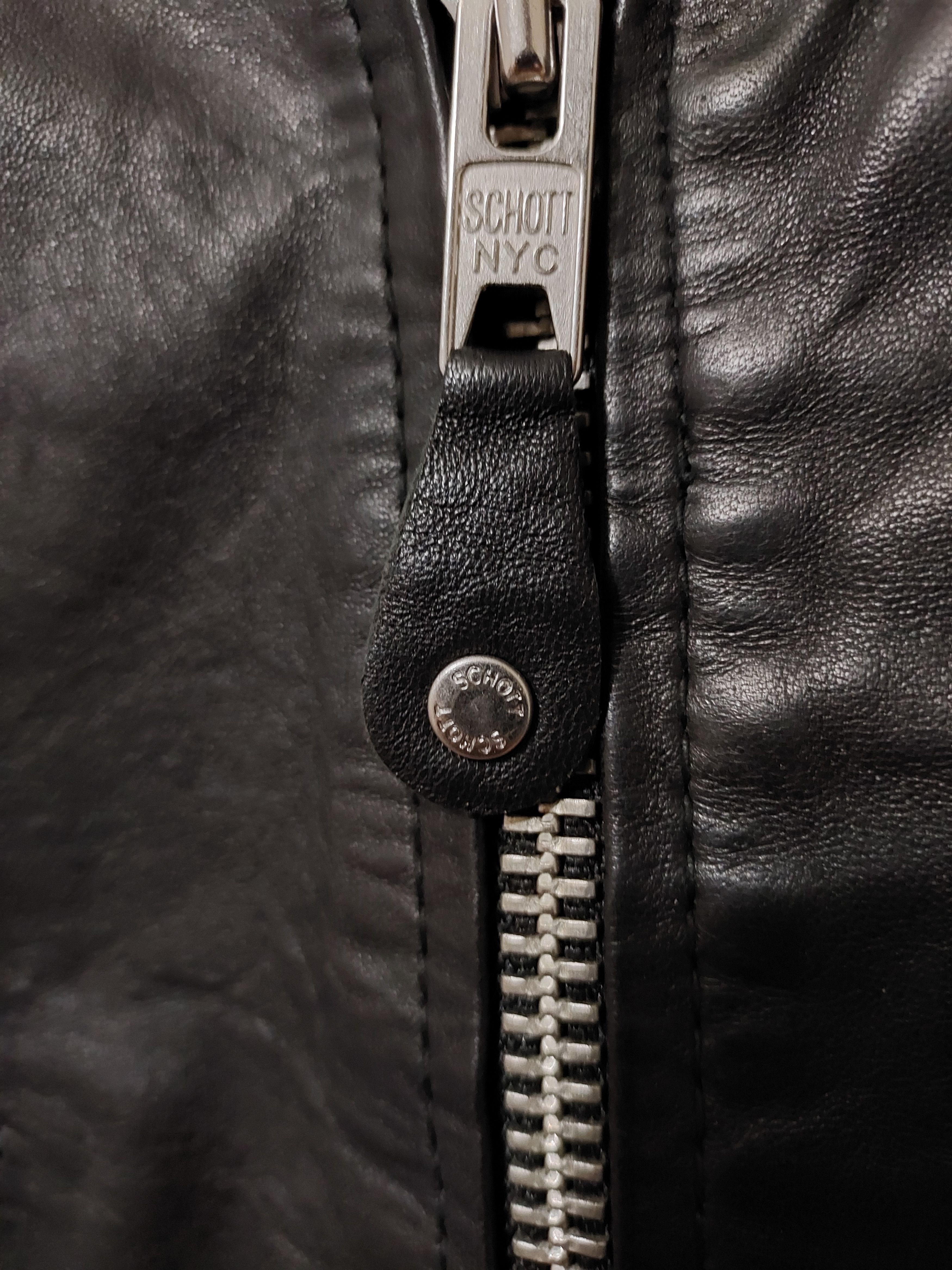 Schott Brand new Schott Ramones leather jacket black woman Size XL / US 12-14 / IT 48-50 - 5 Thumbnail