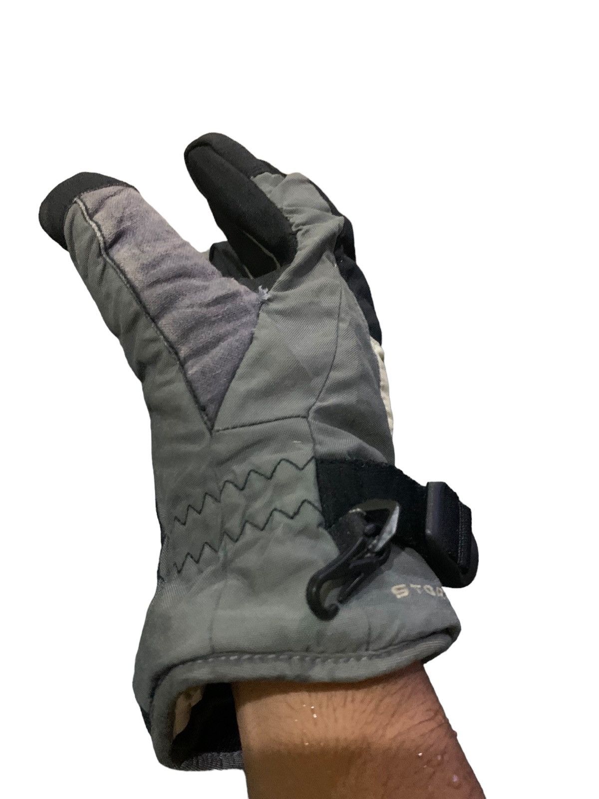 Vintage Vintage Nike Acg Storm Fit Gloves Size ONE SIZE - 5 Thumbnail