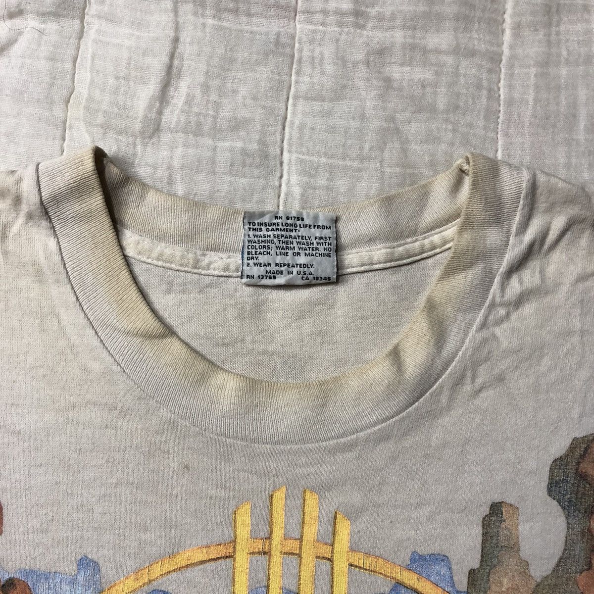 Liquid Blue × Vintage Vintage 1992 Liquid Blue Tie Dye T Shirt Size US L / EU 52-54 / 3 - 7 Thumbnail