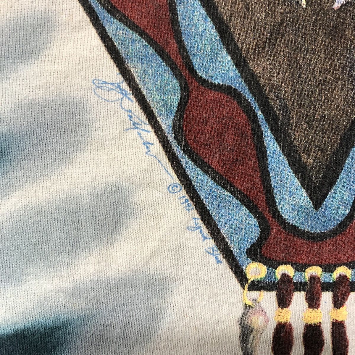Liquid Blue × Vintage Vintage 1992 Liquid Blue Tie Dye T Shirt Size US L / EU 52-54 / 3 - 3 Thumbnail