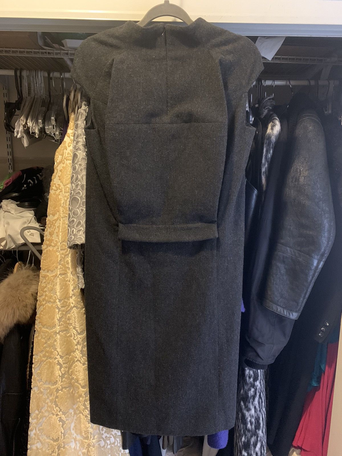 Marc Jacobs Fall 2006 darted wool dress Size XS / US 0-2 / IT 36-38 - 8 Thumbnail