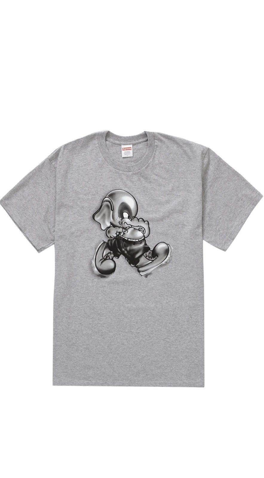 Supreme Elephant Tee (FW22) Heather Grey