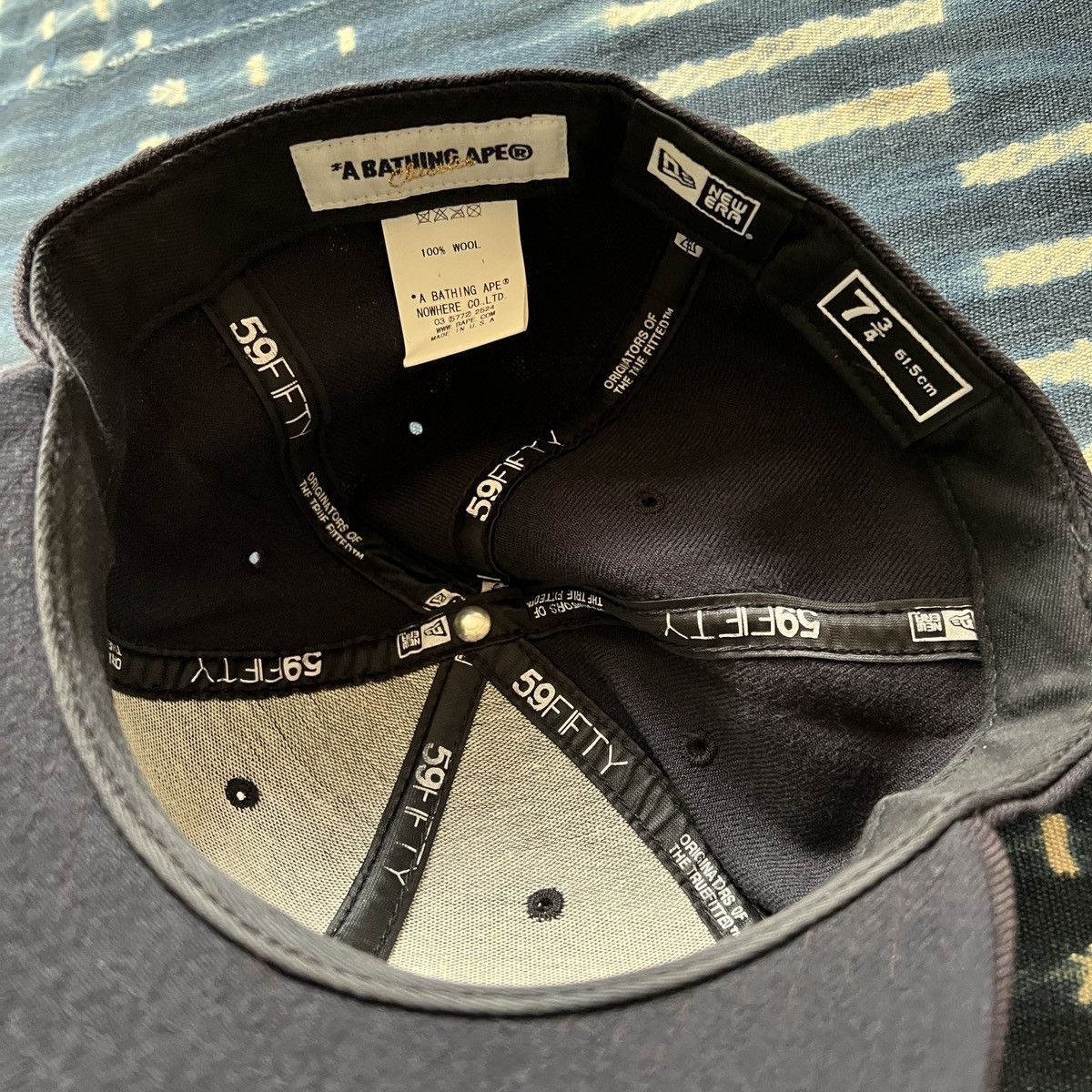 Bape Bape by Nigo 1st Bapesta Logo New Era Cap 3/4 7 Size ONE SIZE - 5 Thumbnail