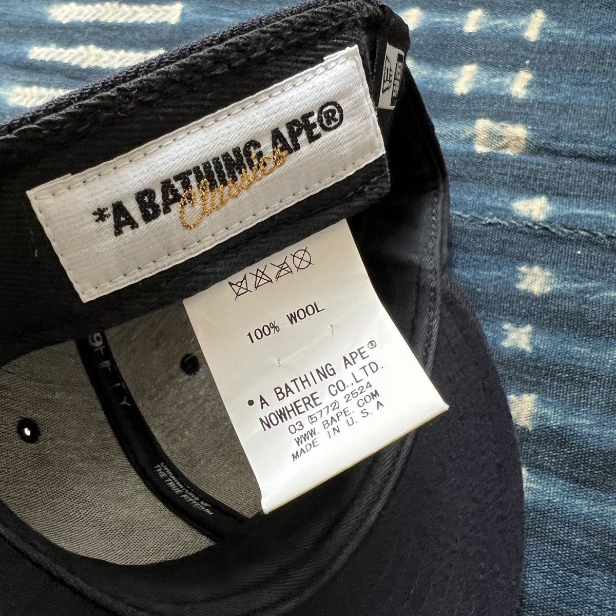Bape Bape by Nigo 1st Bapesta Logo New Era Cap 3/4 7 Size ONE SIZE - 6 Thumbnail