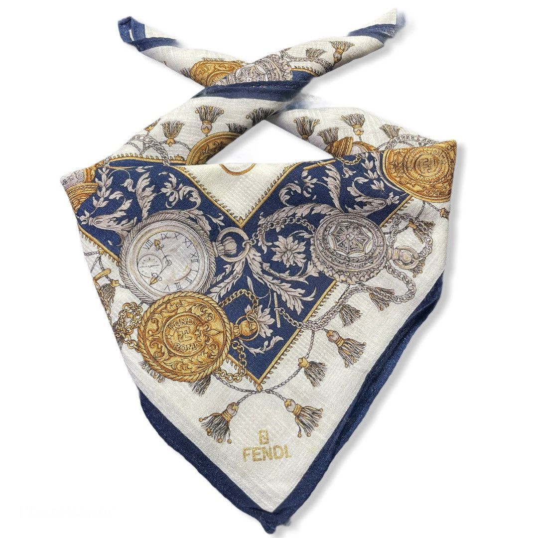 Designer × Other × Vintage Fendi Handkerchief Neckerchief Bandana Size ONE SIZE - 1 Thumbnail